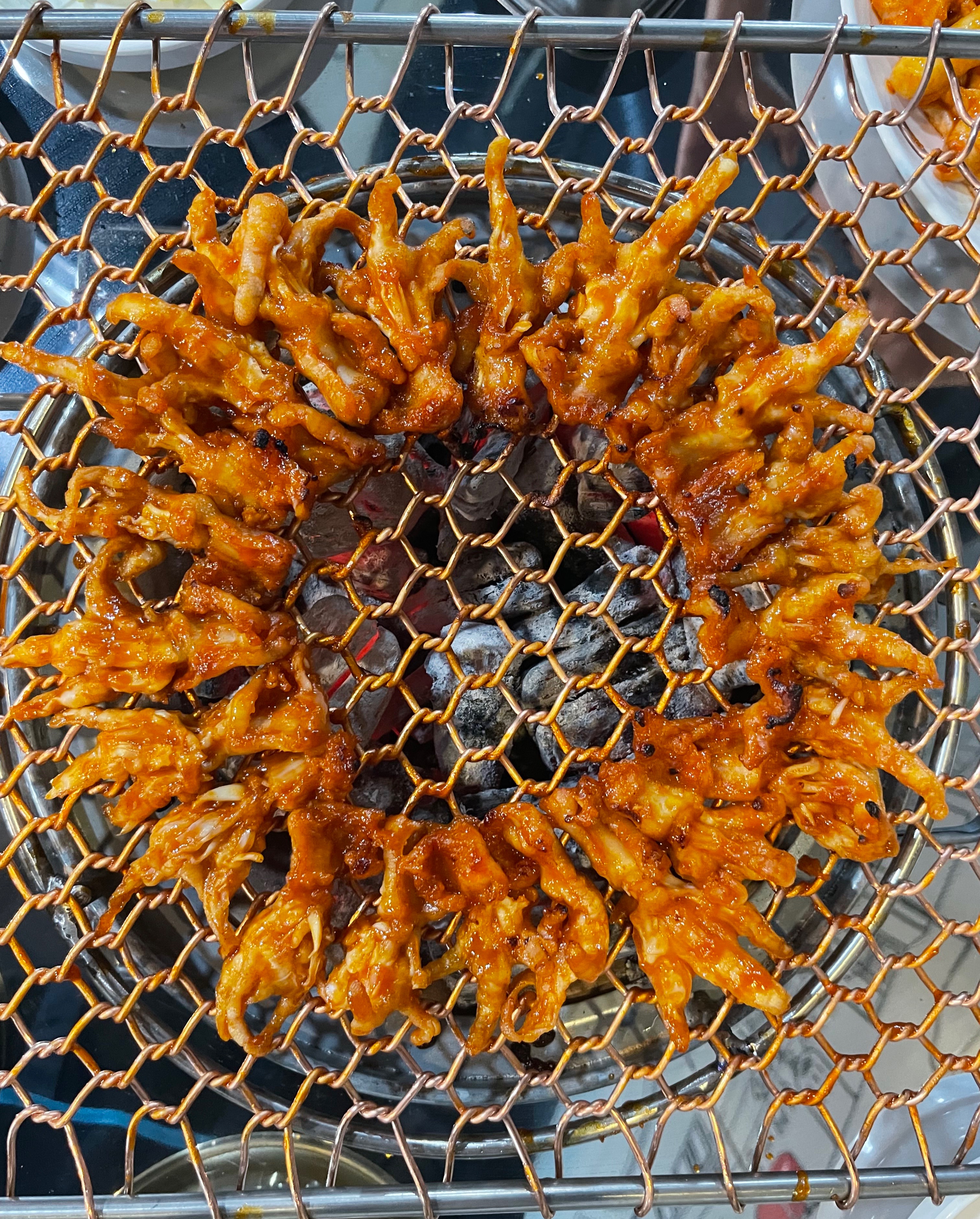 숯불닭발
