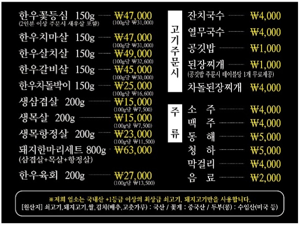 치커리생구이
