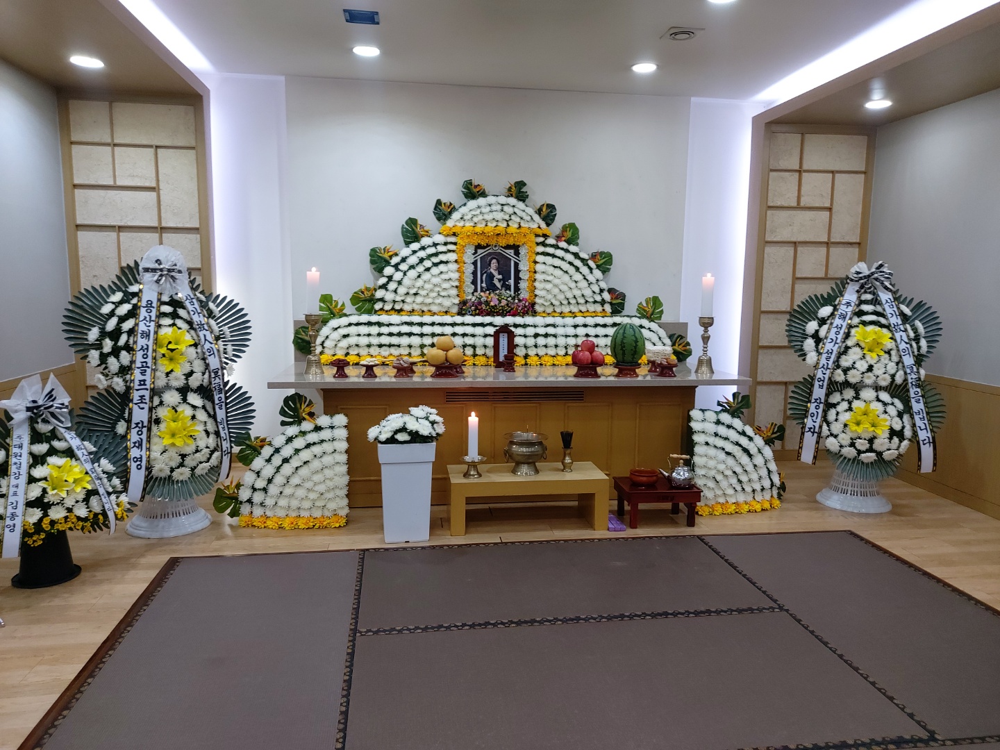 광양장례식장 근조3화환 당일배송 전문 꽃집