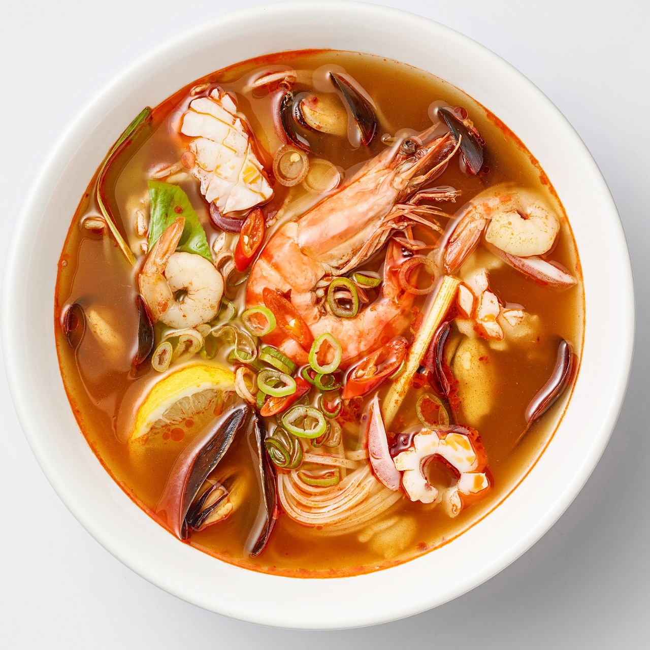 똠양꿍 생면 쌀국수