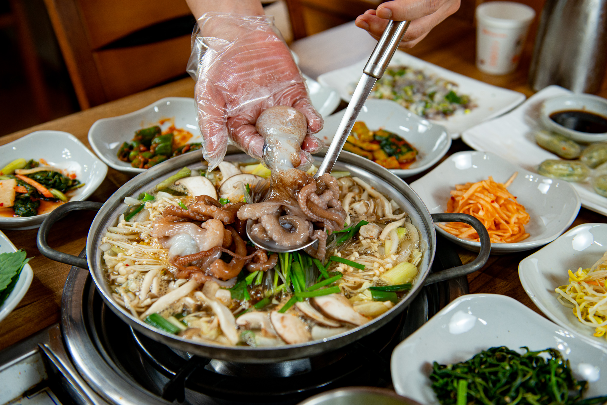 하동갯벌낙지