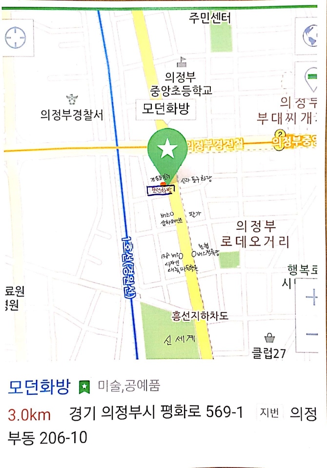 모던화방