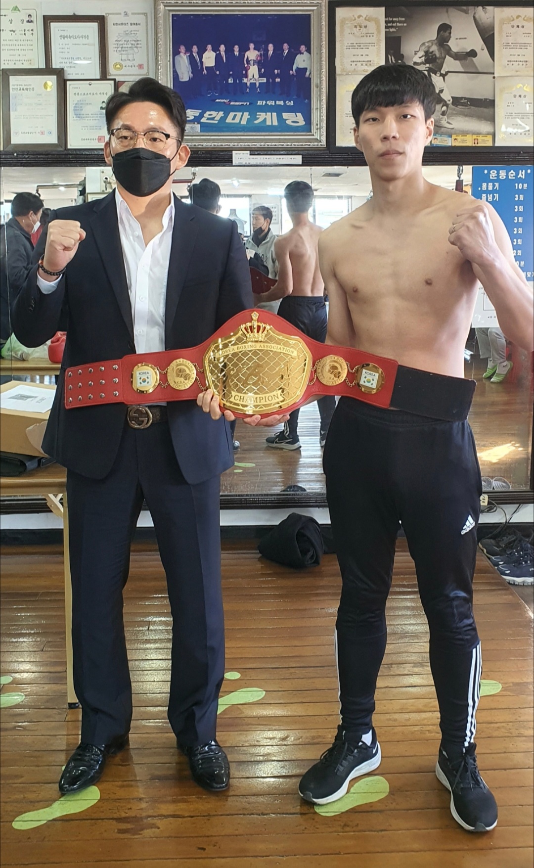 대구 수성구 고산로18길 복싱체육관 뉴아트복싱클럽 시지점 내부 모습 2