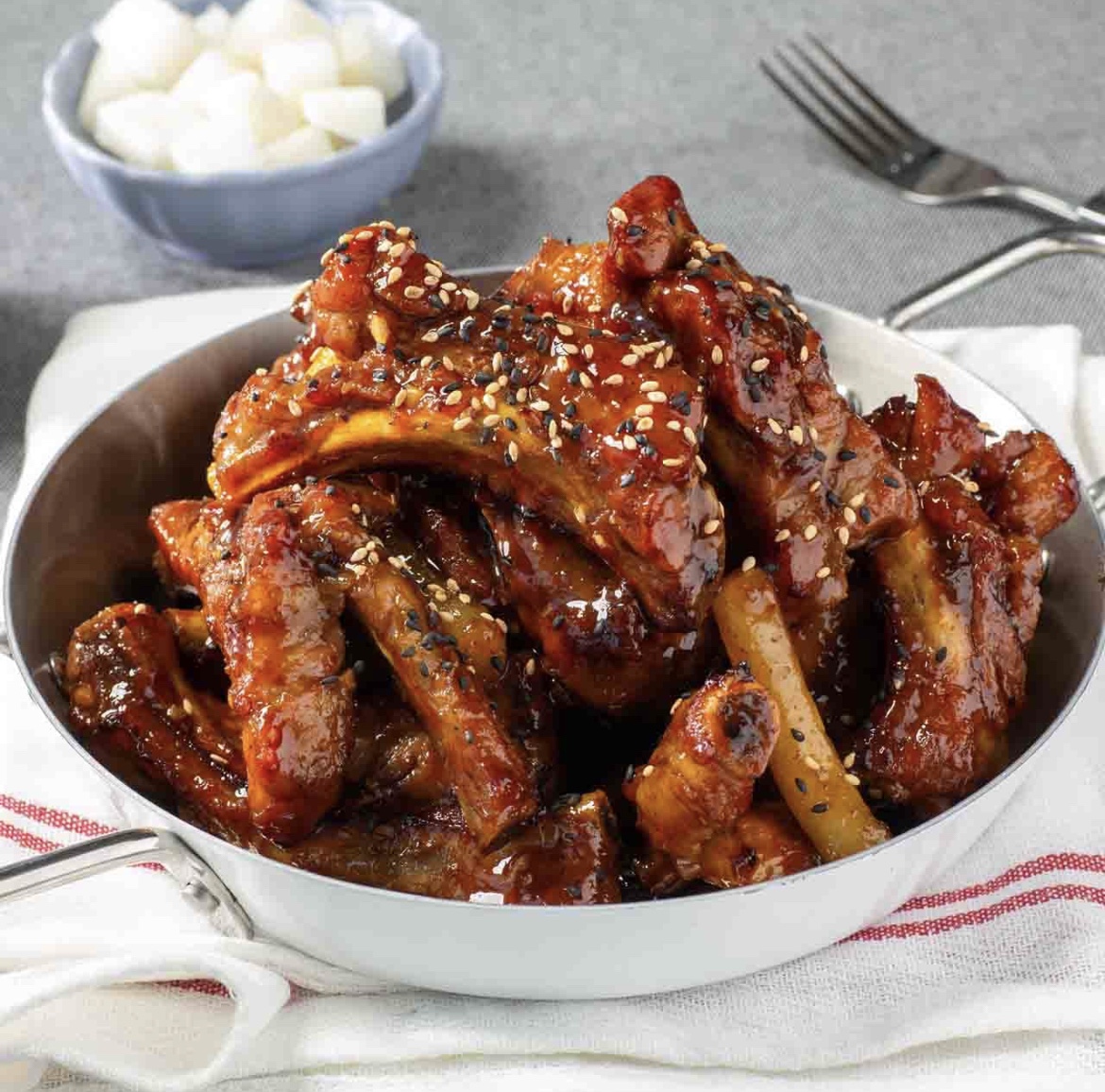 왔따쪽갈비