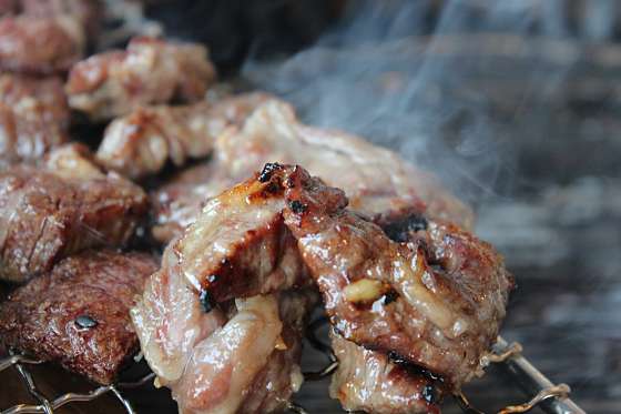 노란황소집 1kg x 금부추 1kg 생갈비
