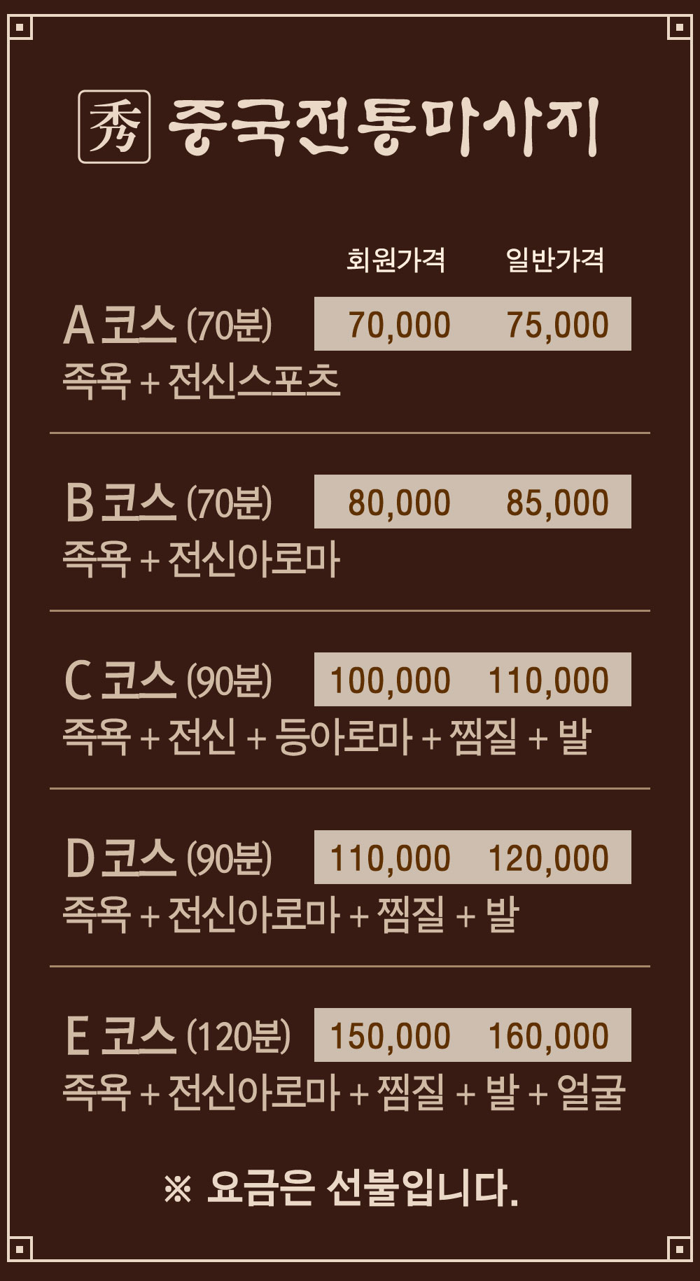 수중국전통마사지