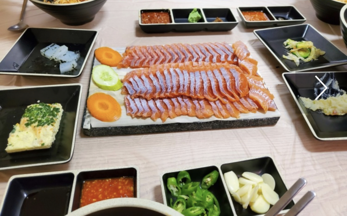 던지골송어장횟집