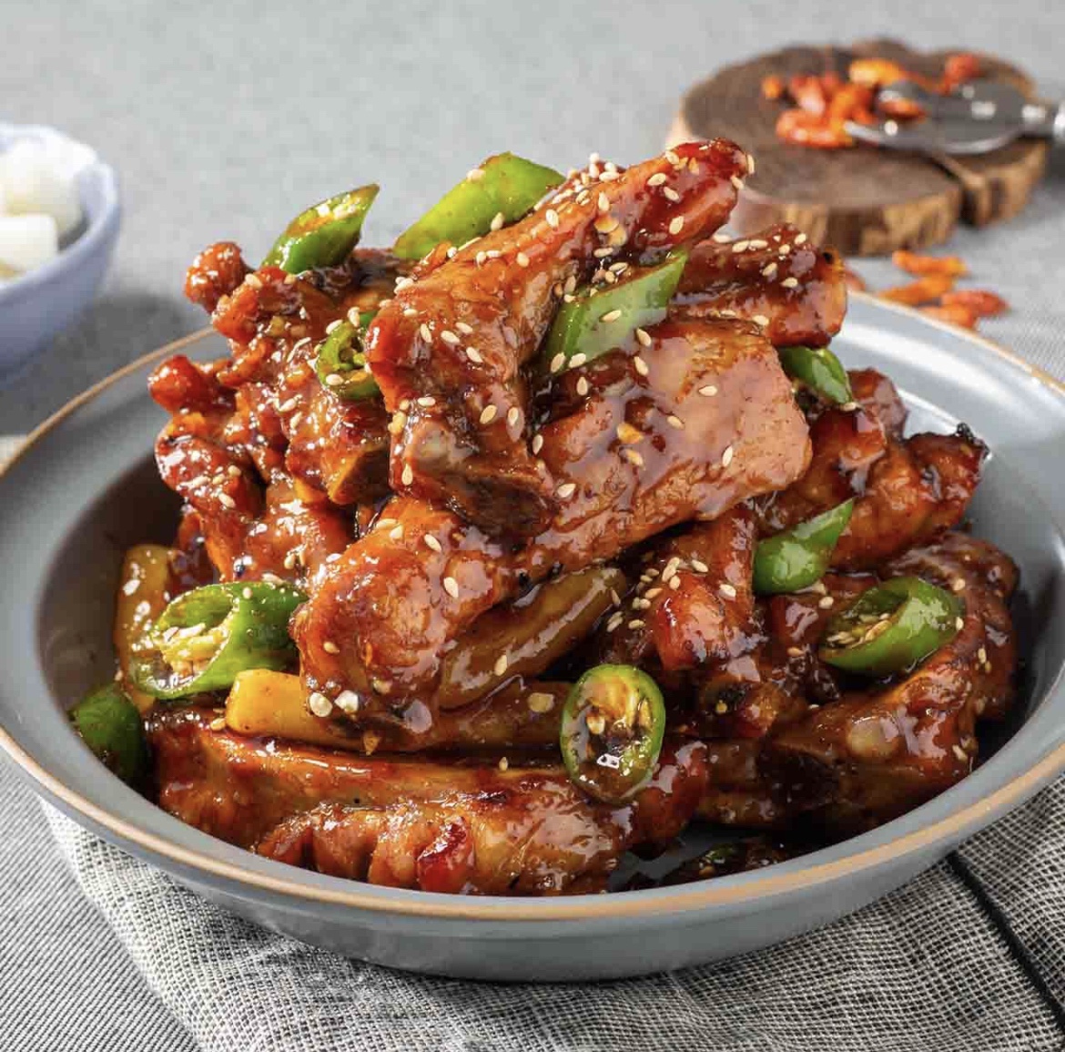 왔따쪽갈비