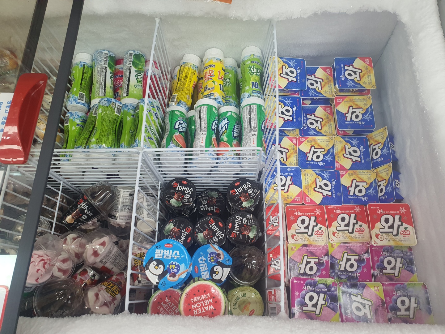 아이스크림&세계과자