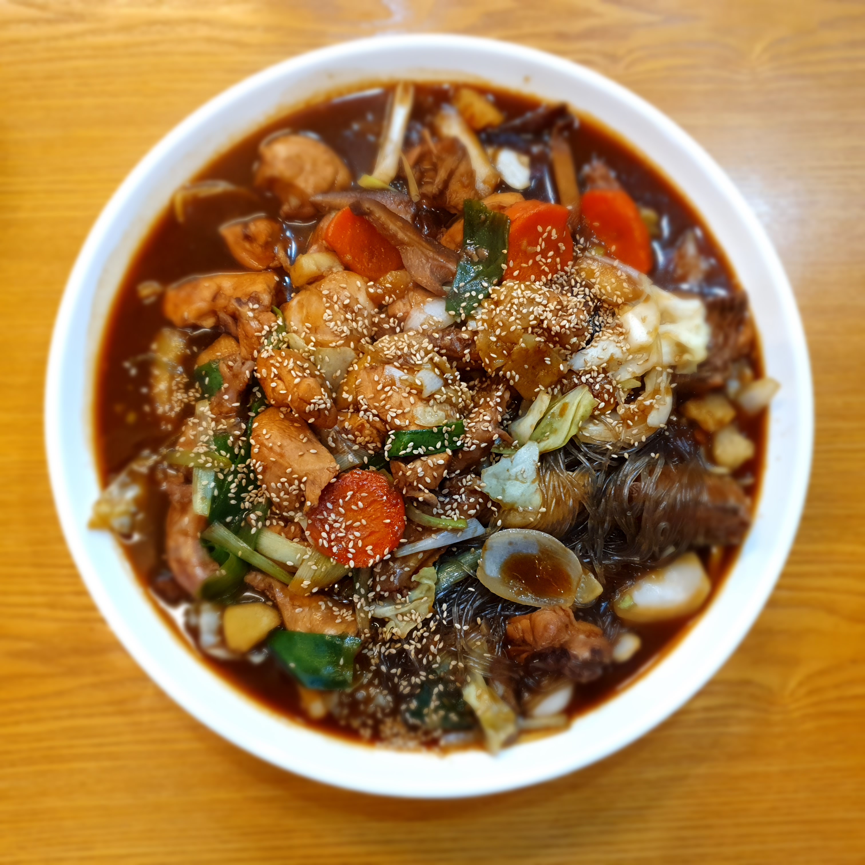 범어찜닭 마늘치킨