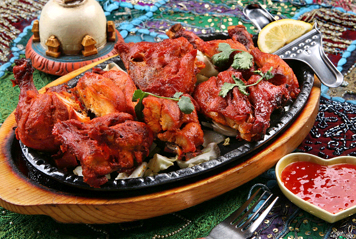 탄두리치킨(Tandoori half)