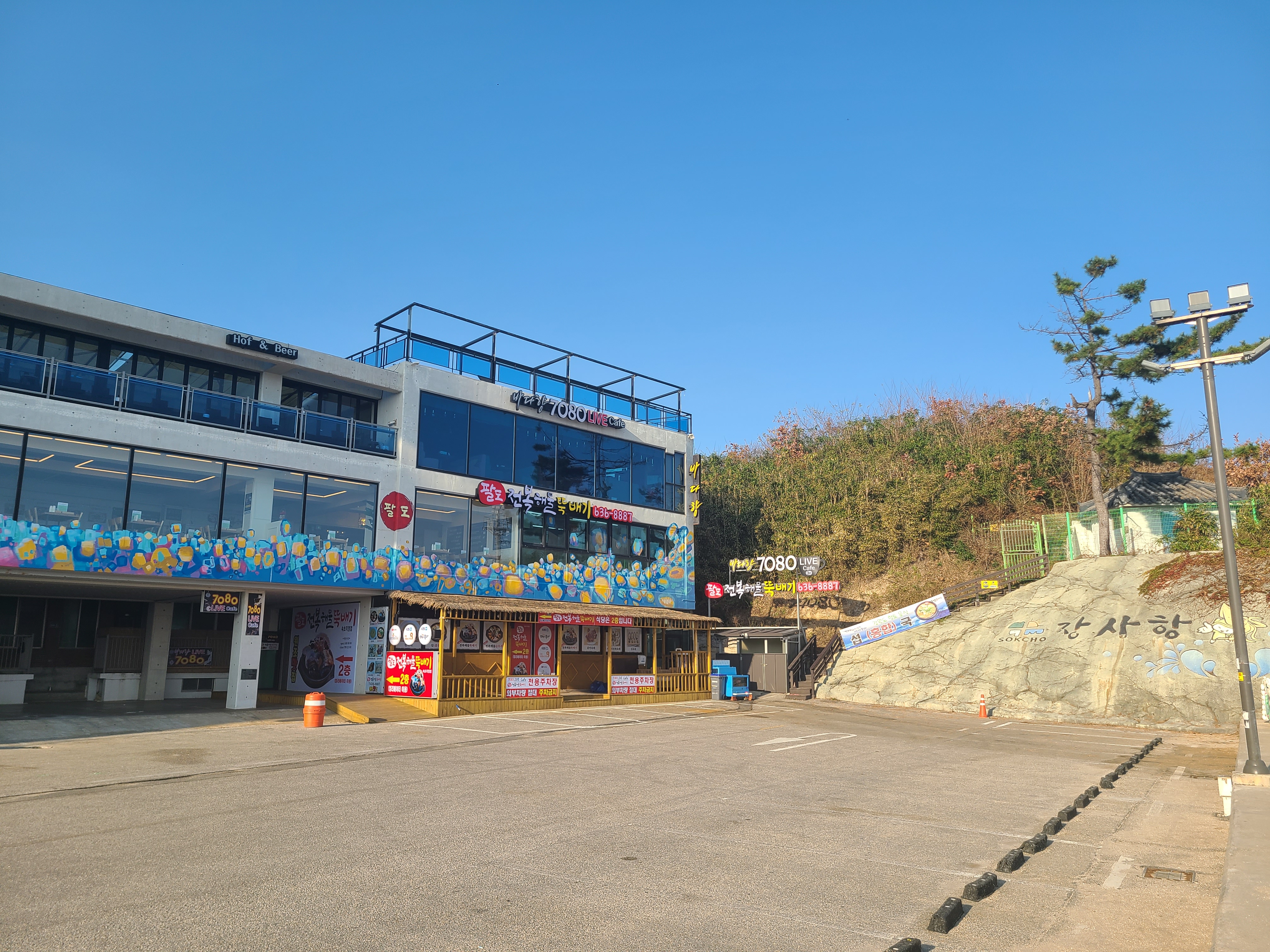 팔도전복해물뚝배기 속초직영점 반려동물 동반 애견카페