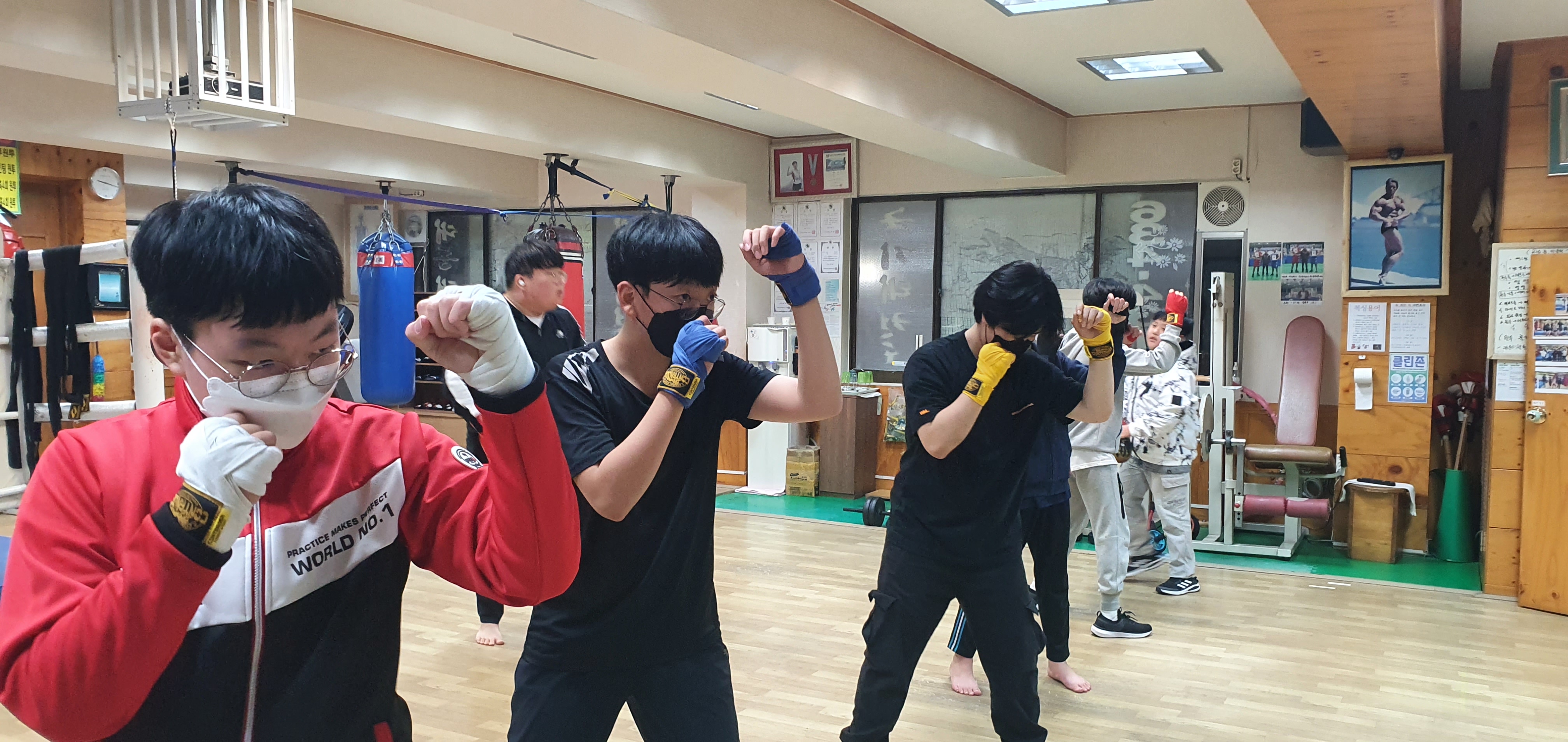 대구 달서구 월곡로45길 복싱체육관 대동복싱 내부 모습 4