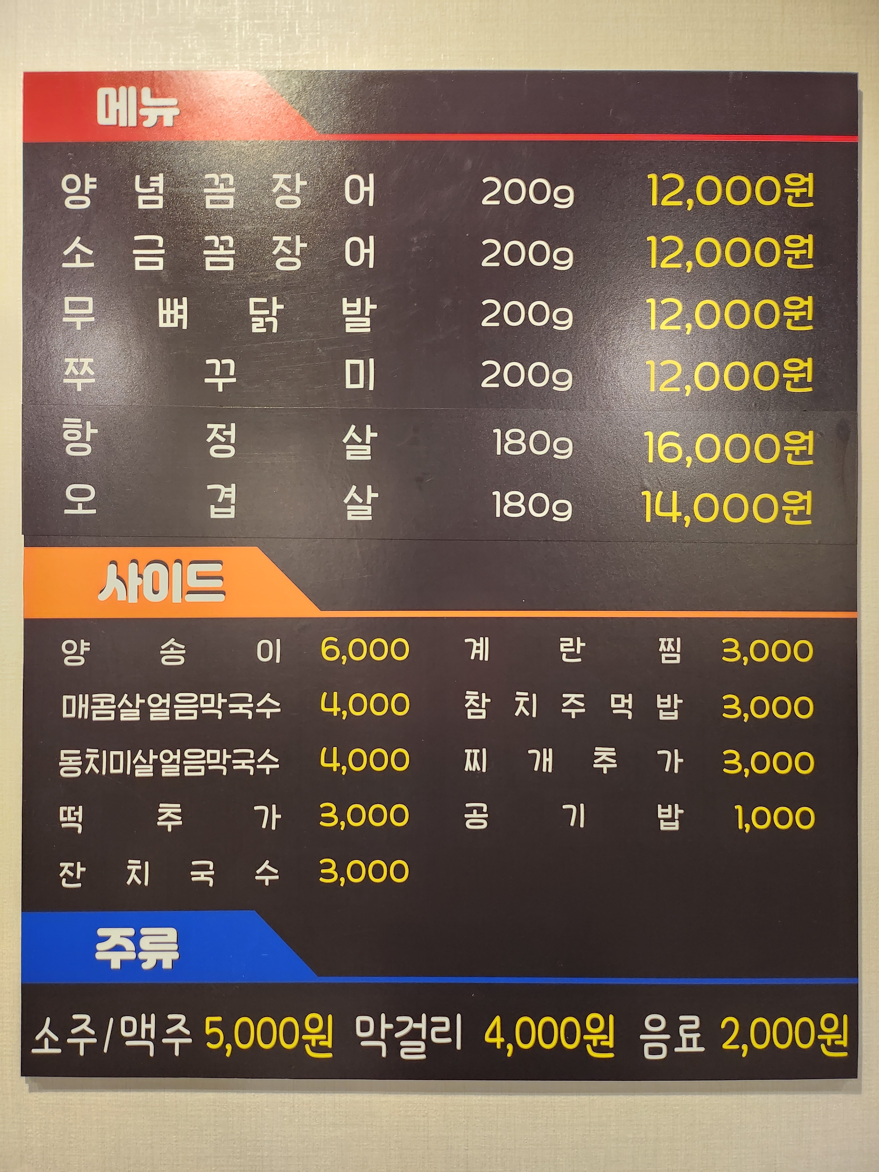 황가네꼼장군일도점