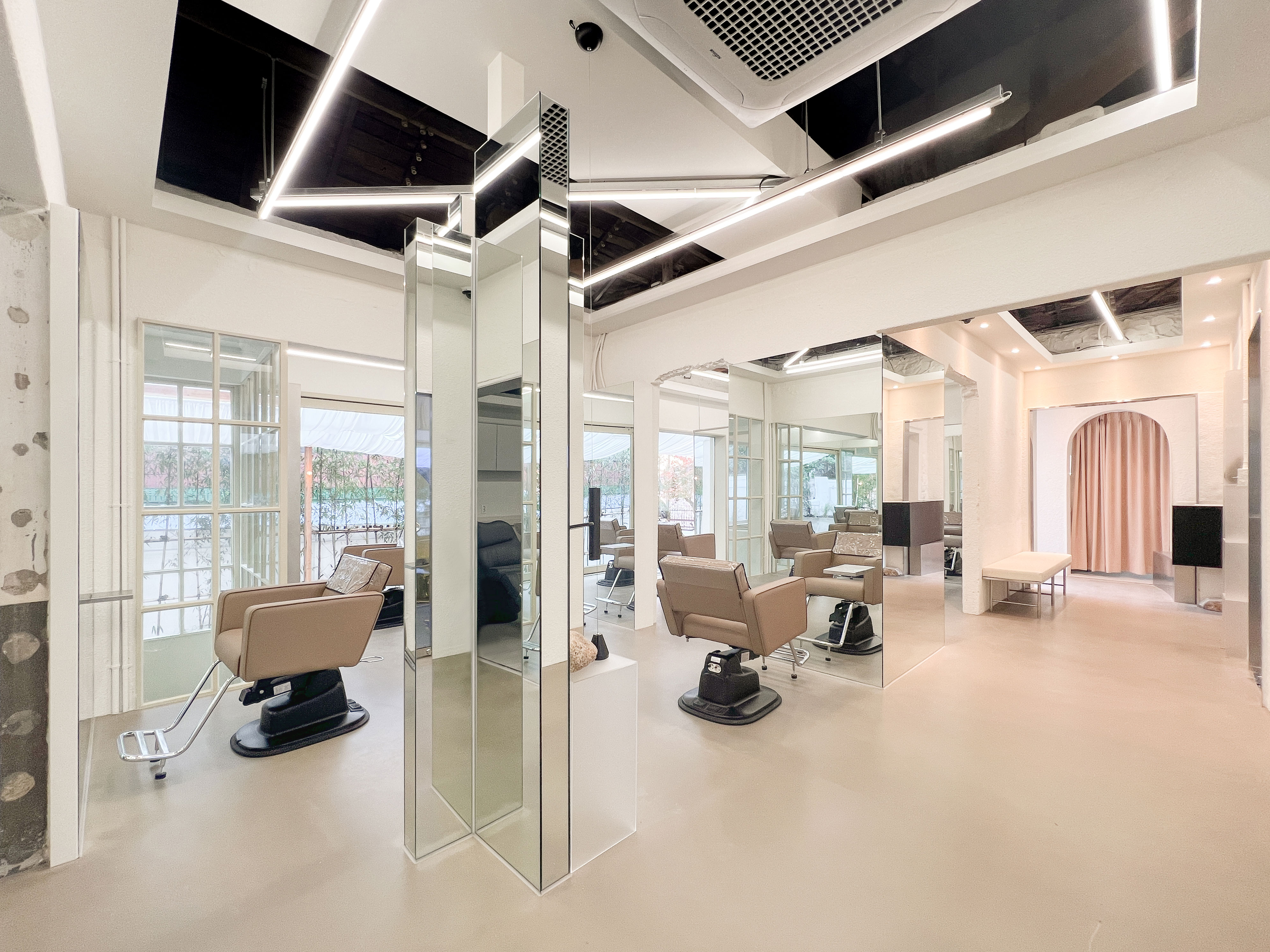 오유헤어디자인 감성 인테리어