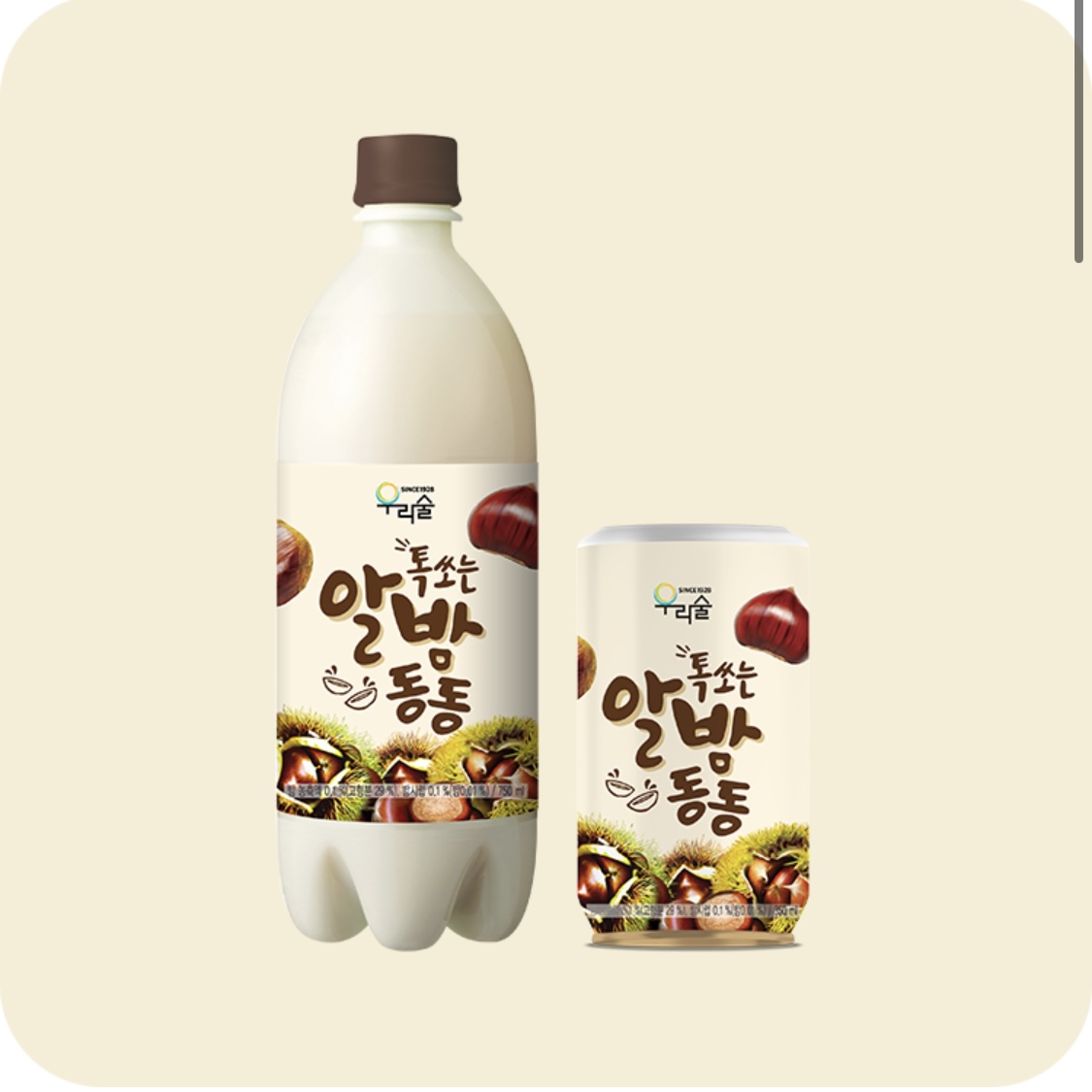 우리술가평잣막걸리