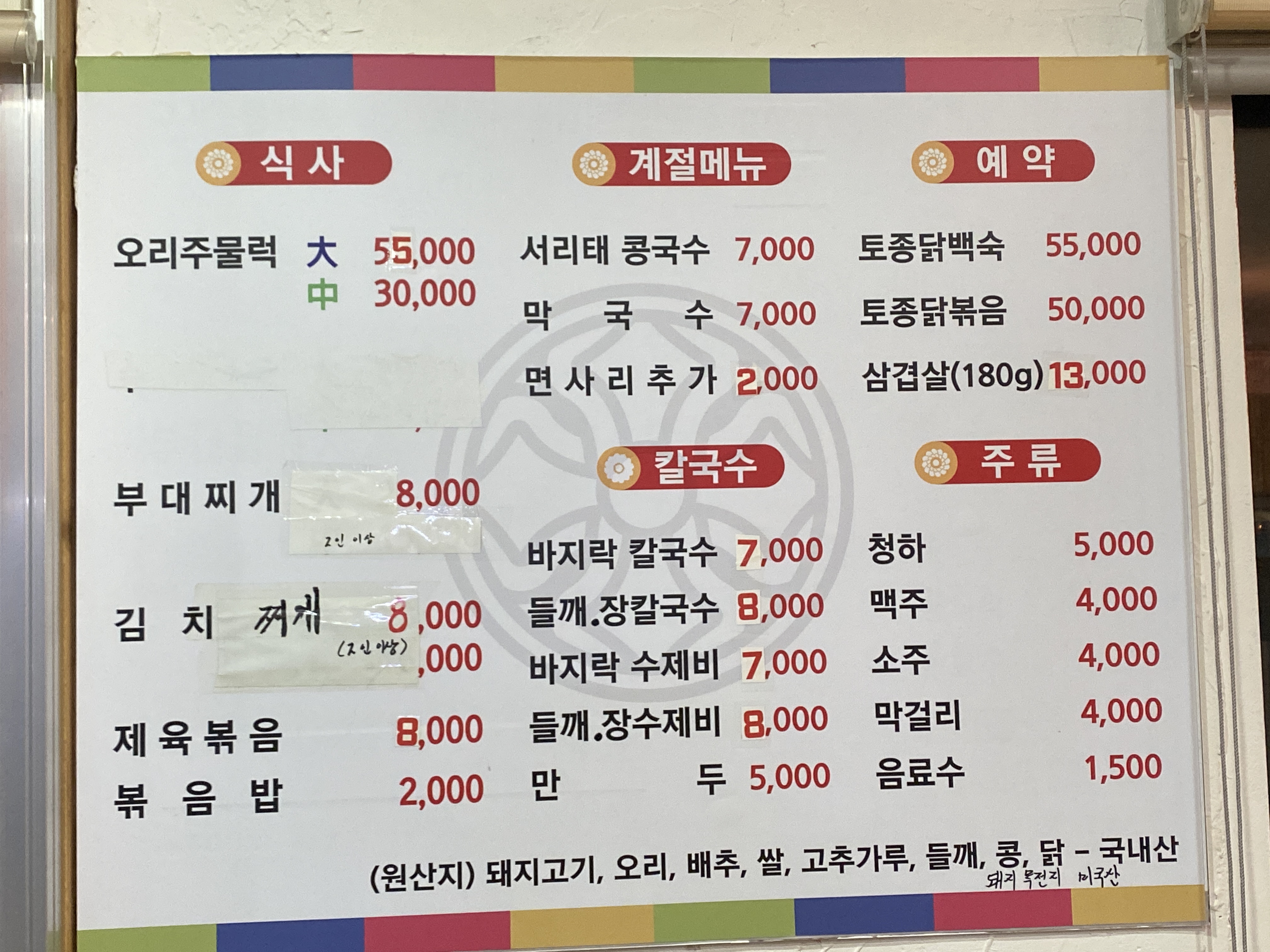 용궁칼국수