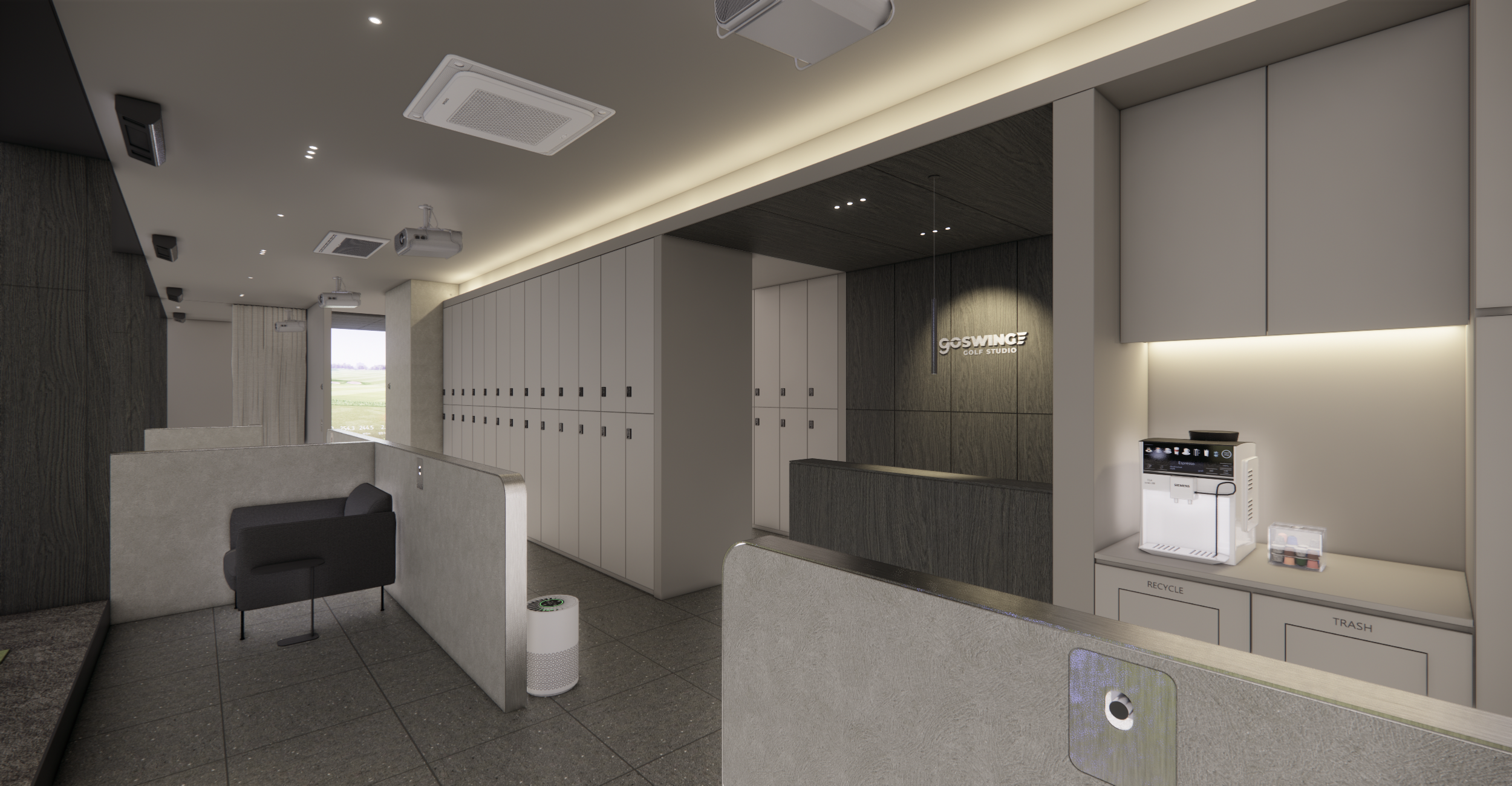 고스윙 QED 골프스튜디오 헬리오시티 대표 이미지