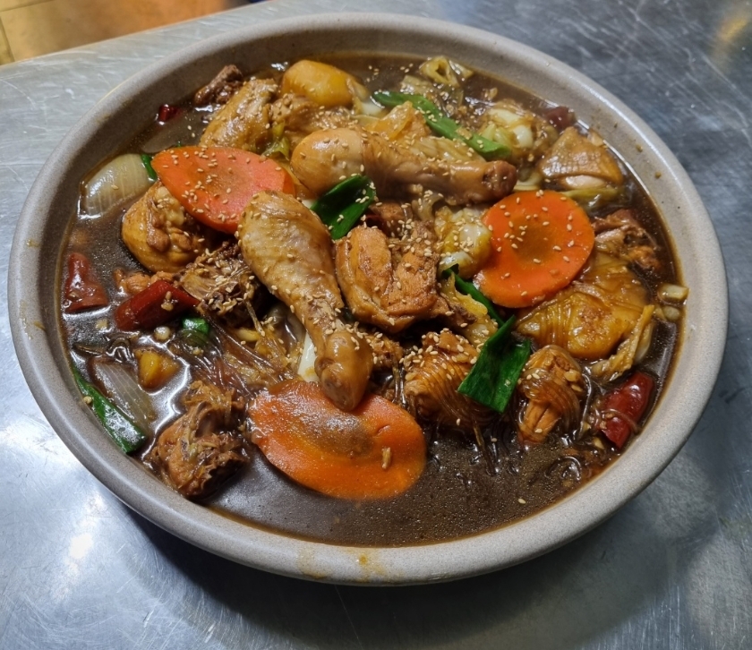 한울능이버섯백숙