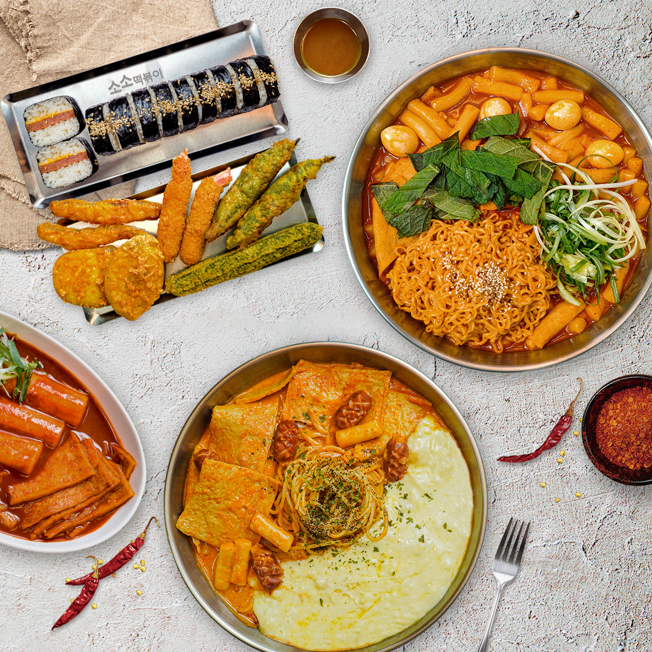 소소떡볶이 경희궁자이점 내부 또는 관련 모습
