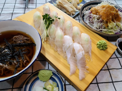 광어초밥(12pcs)
