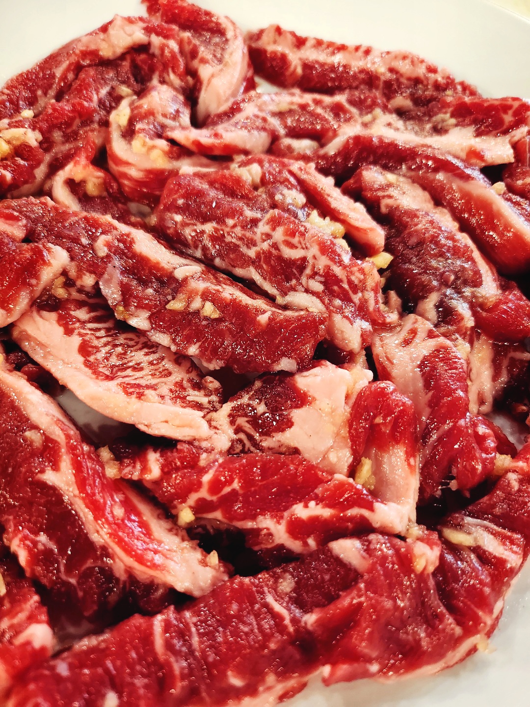 노란황소집 1kg x 금부추 1kg 생갈비