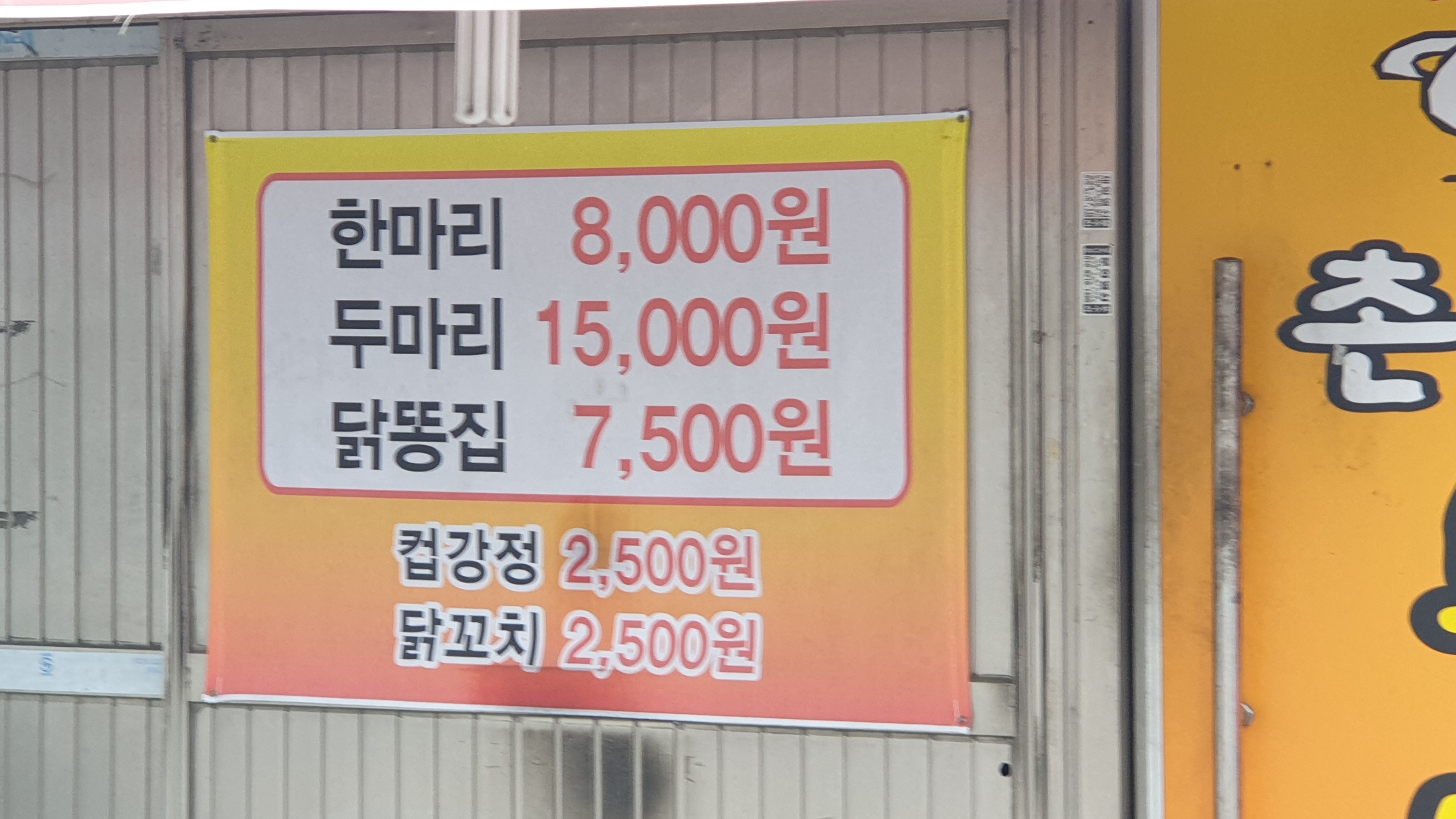 촌닭이두마리