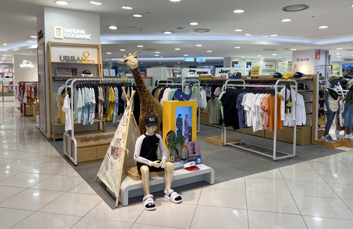 내셔널지오그래픽키즈 롯데백화점 울산점