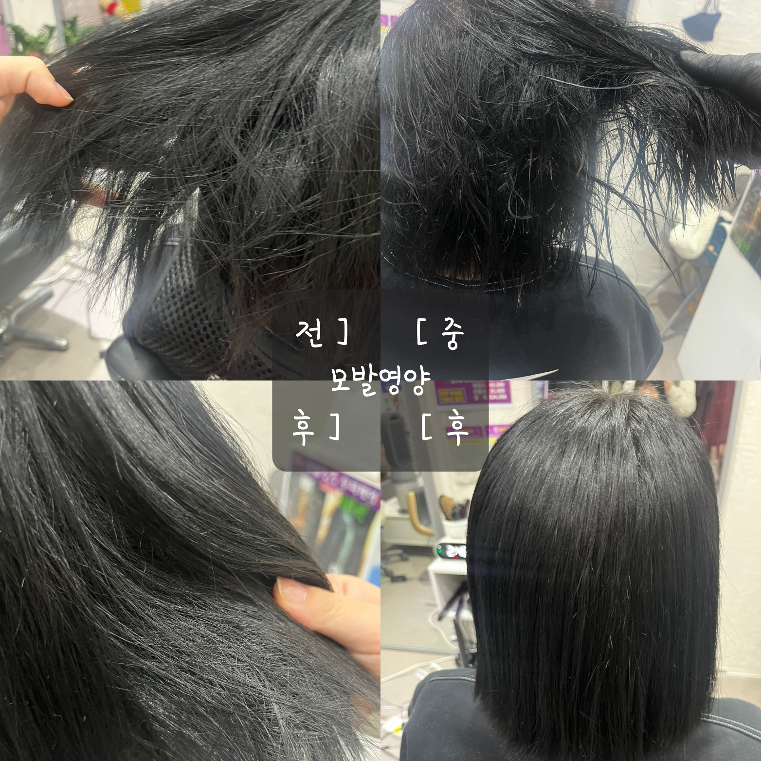 수앤큐사랑 염색 피부관리 속눈썹 두피탈모