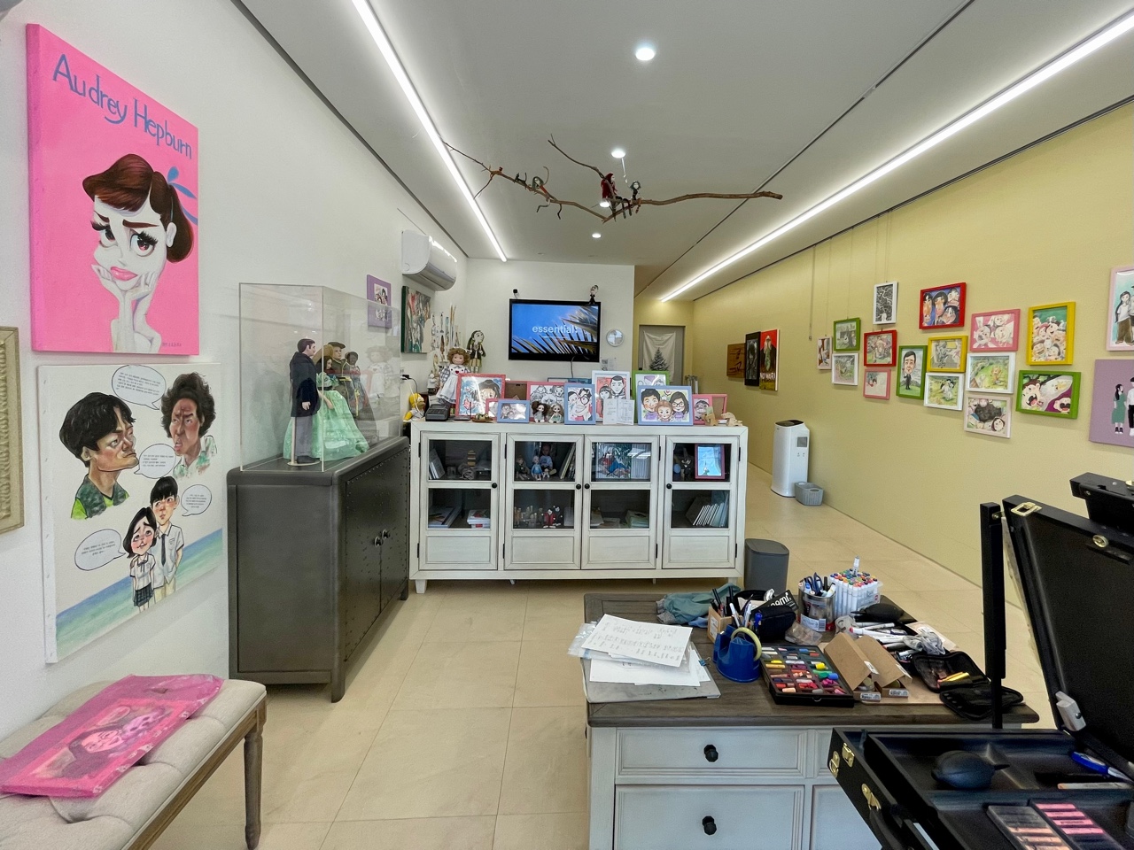 백작가의순정만화캐리커쳐 대표 이미지