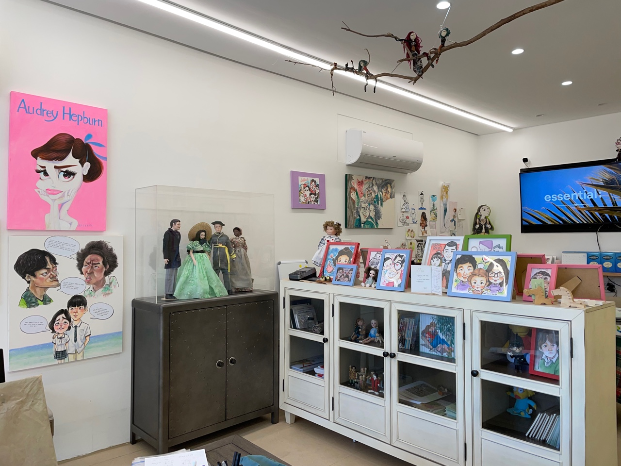 백작가의순정만화캐리커쳐 대표 이미지