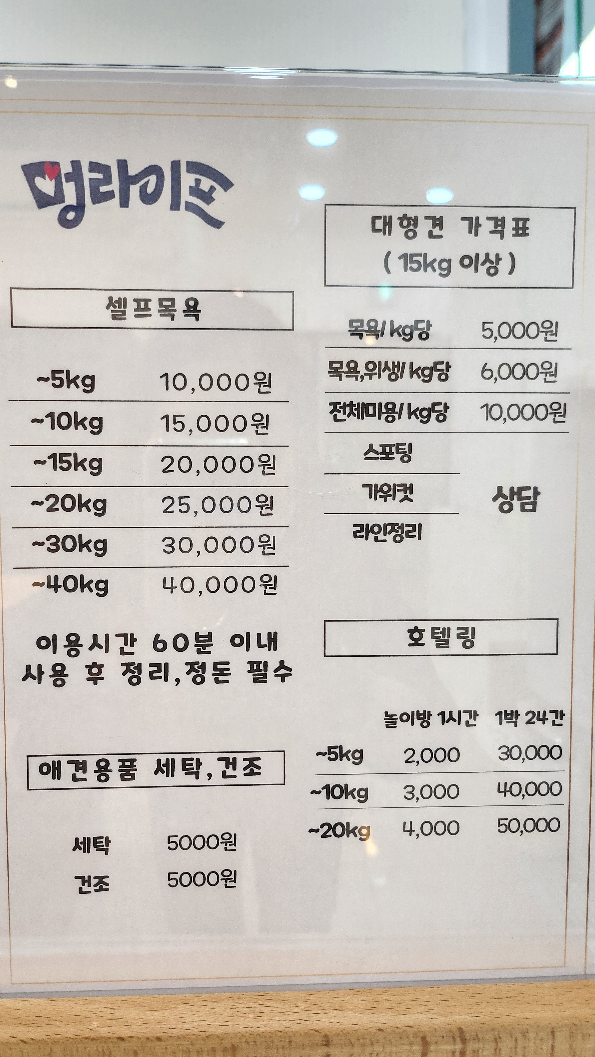펫라이프 갤러리카페 남동구 애견카페