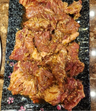 숯불구이 고기마을 정육점
