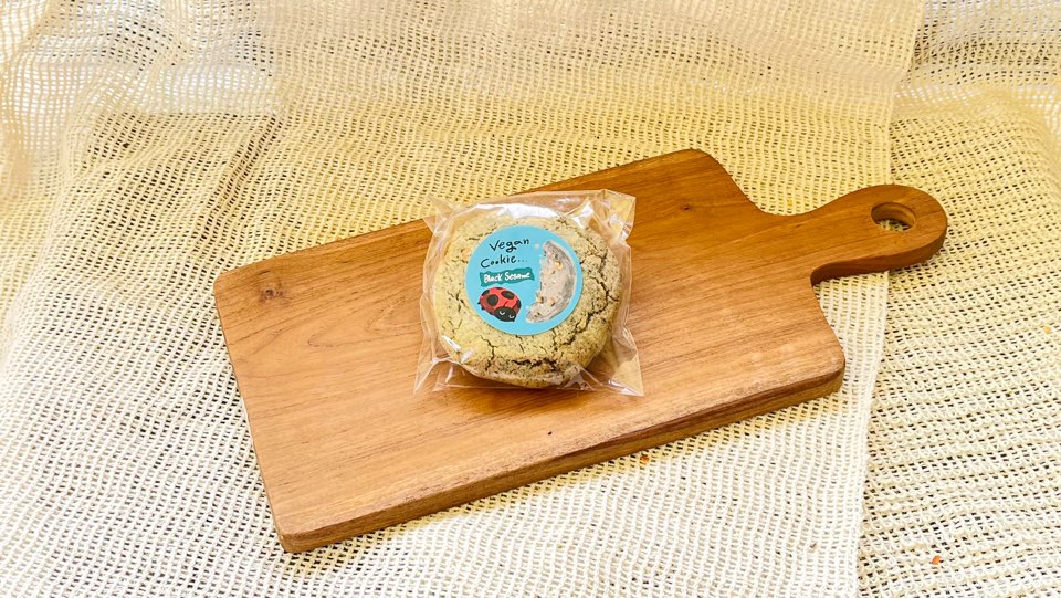 Vegan Black Sesame Cookies