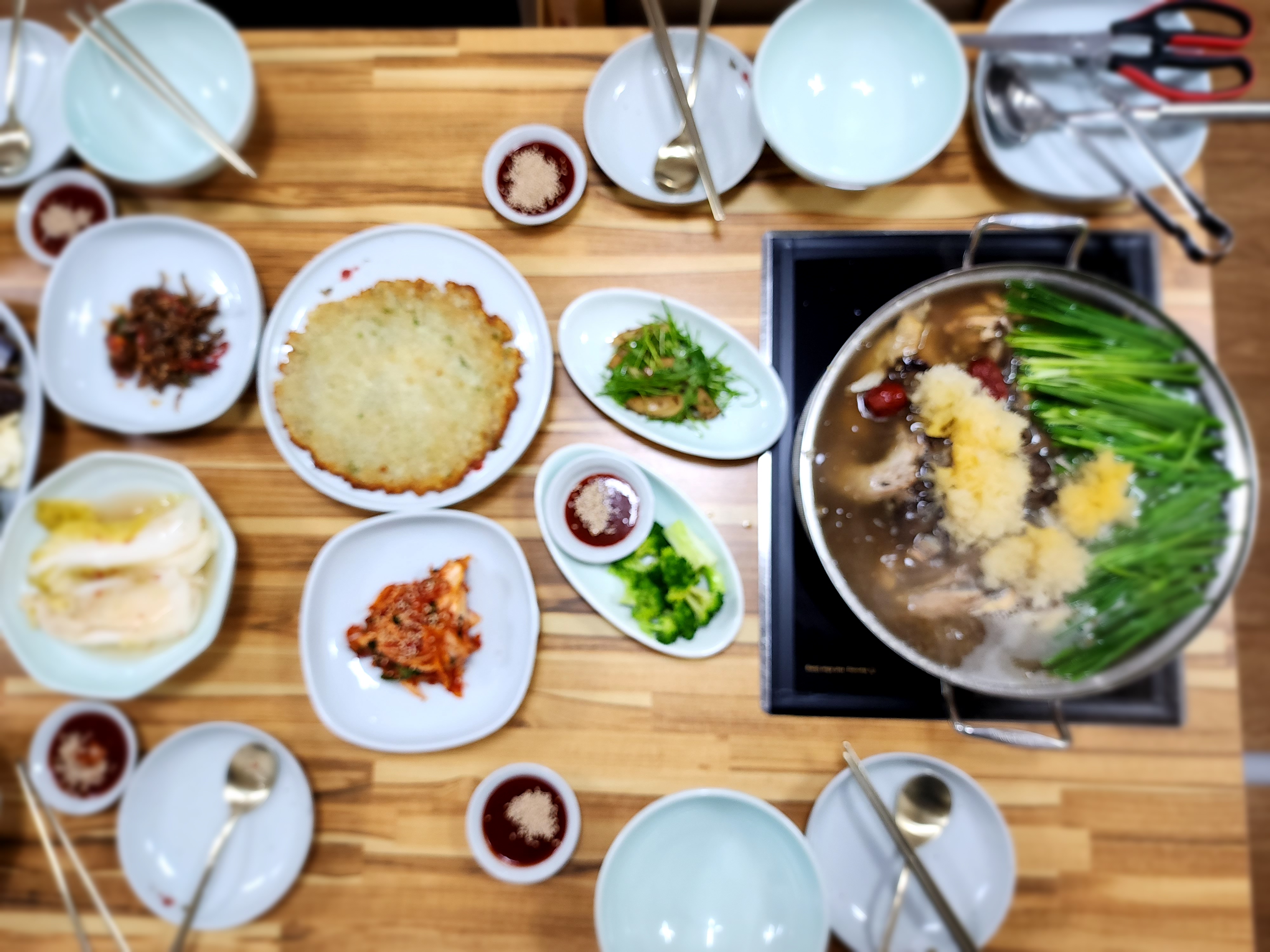 오능이백숙