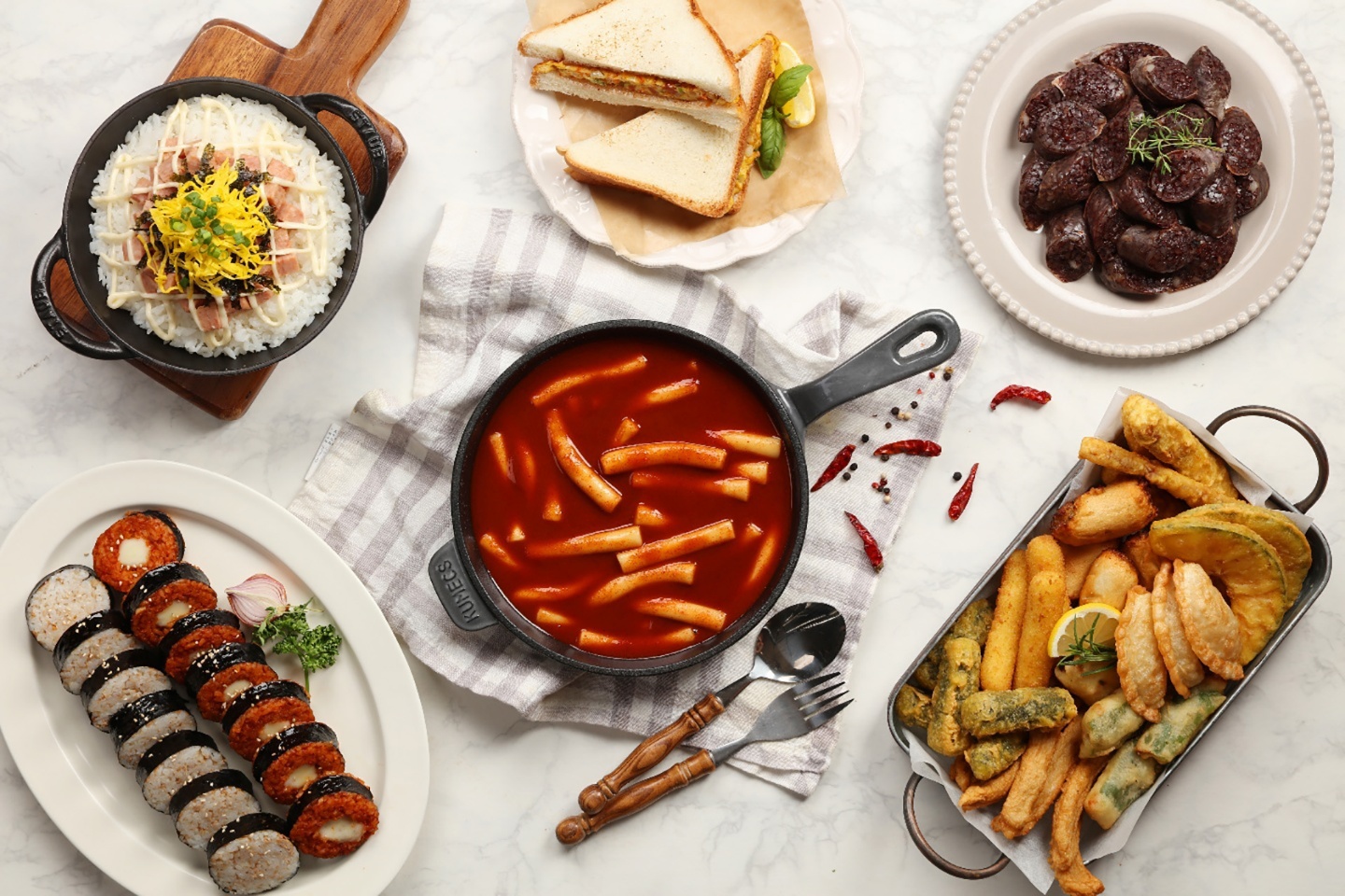 신전떡볶이 송도글캠점