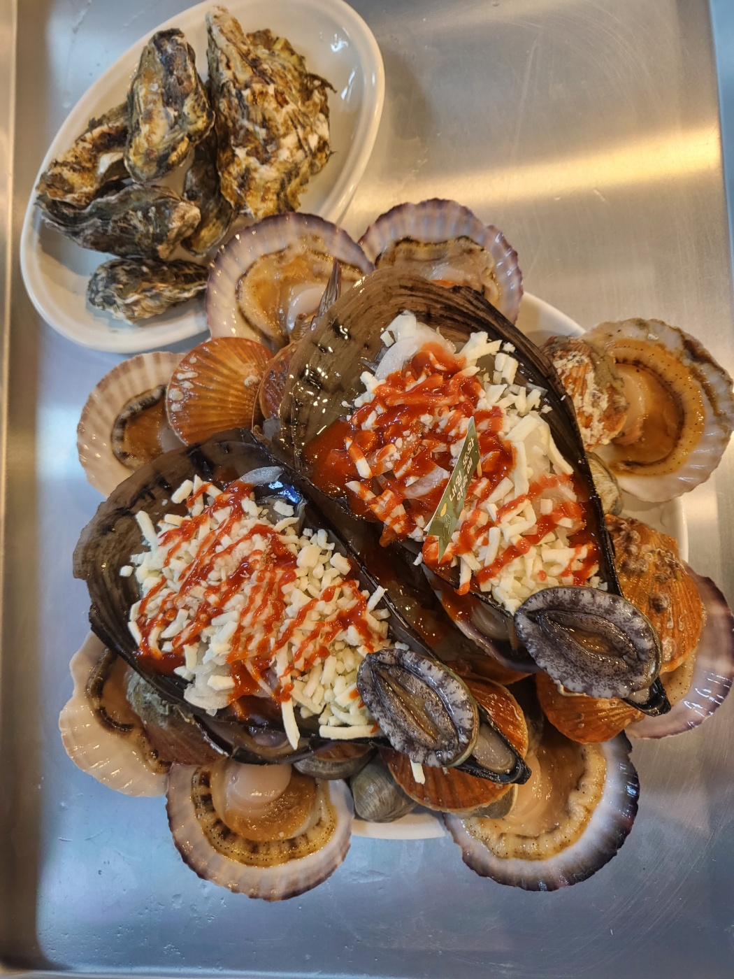 월미도 찐 맛집 조개구이 칼국수전문점