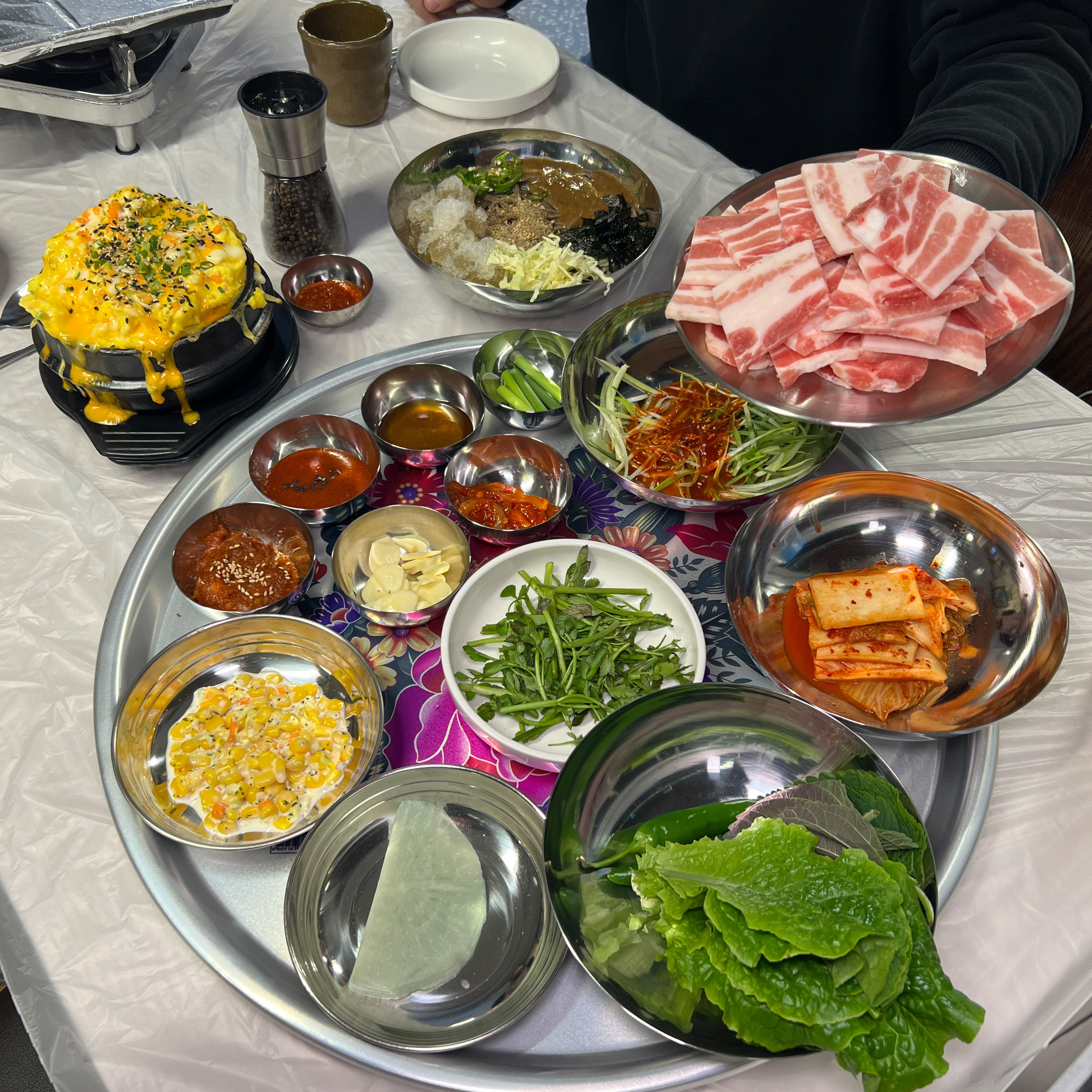 삼평식당 상무점