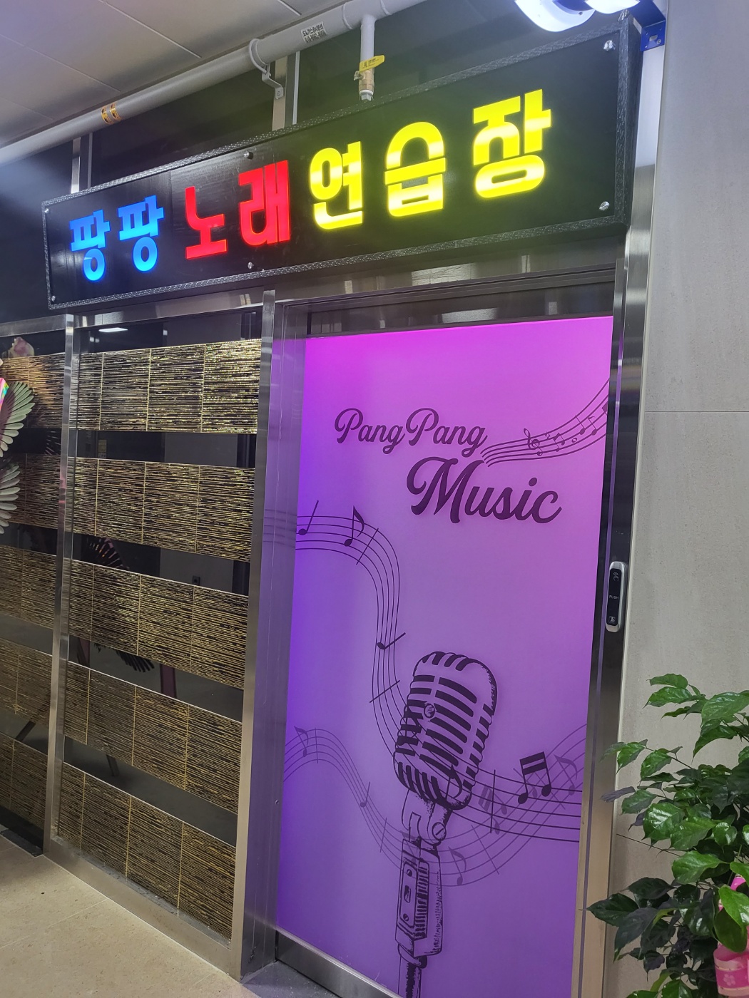 팡팡노래연습장