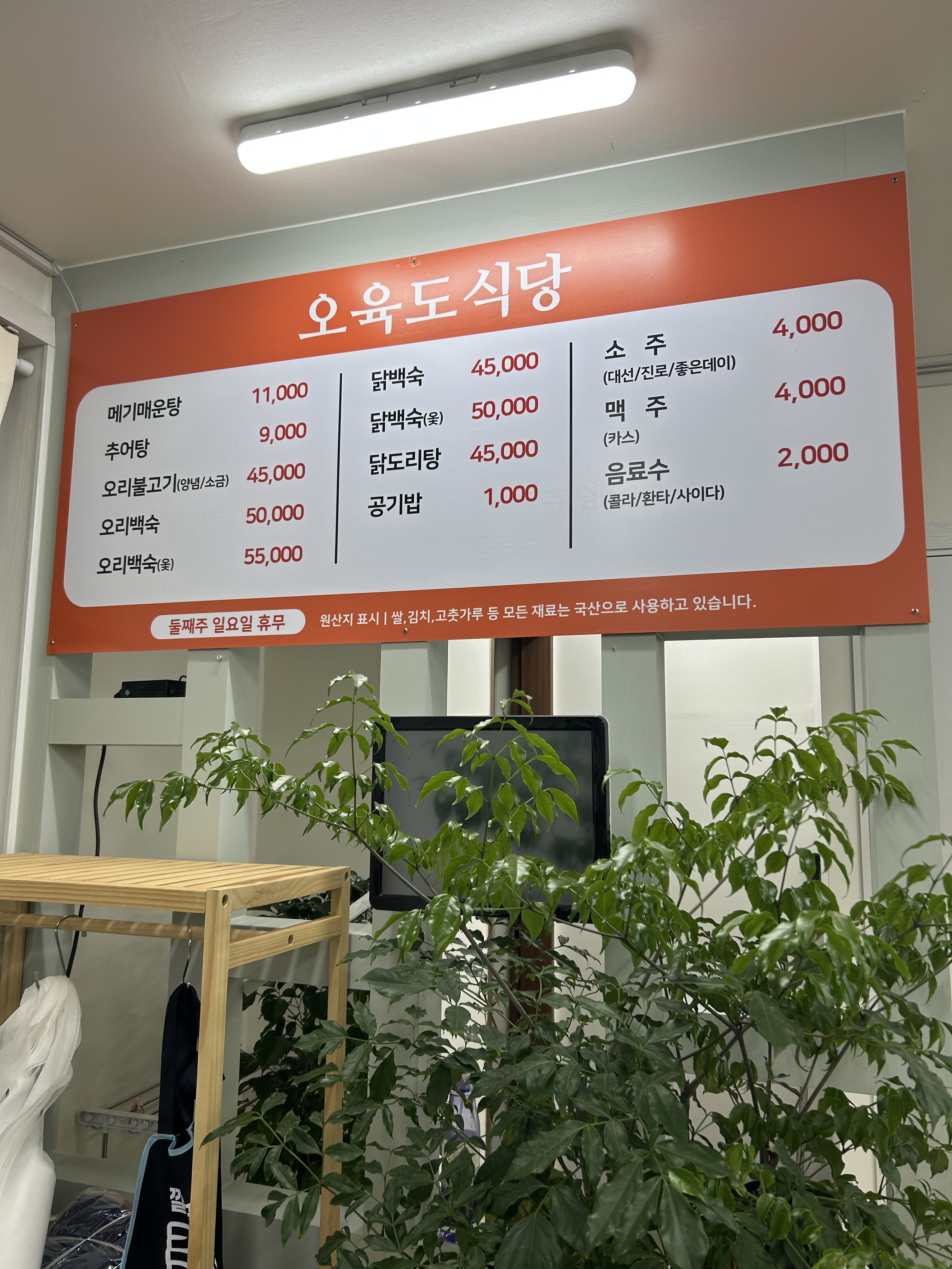 오육도식당