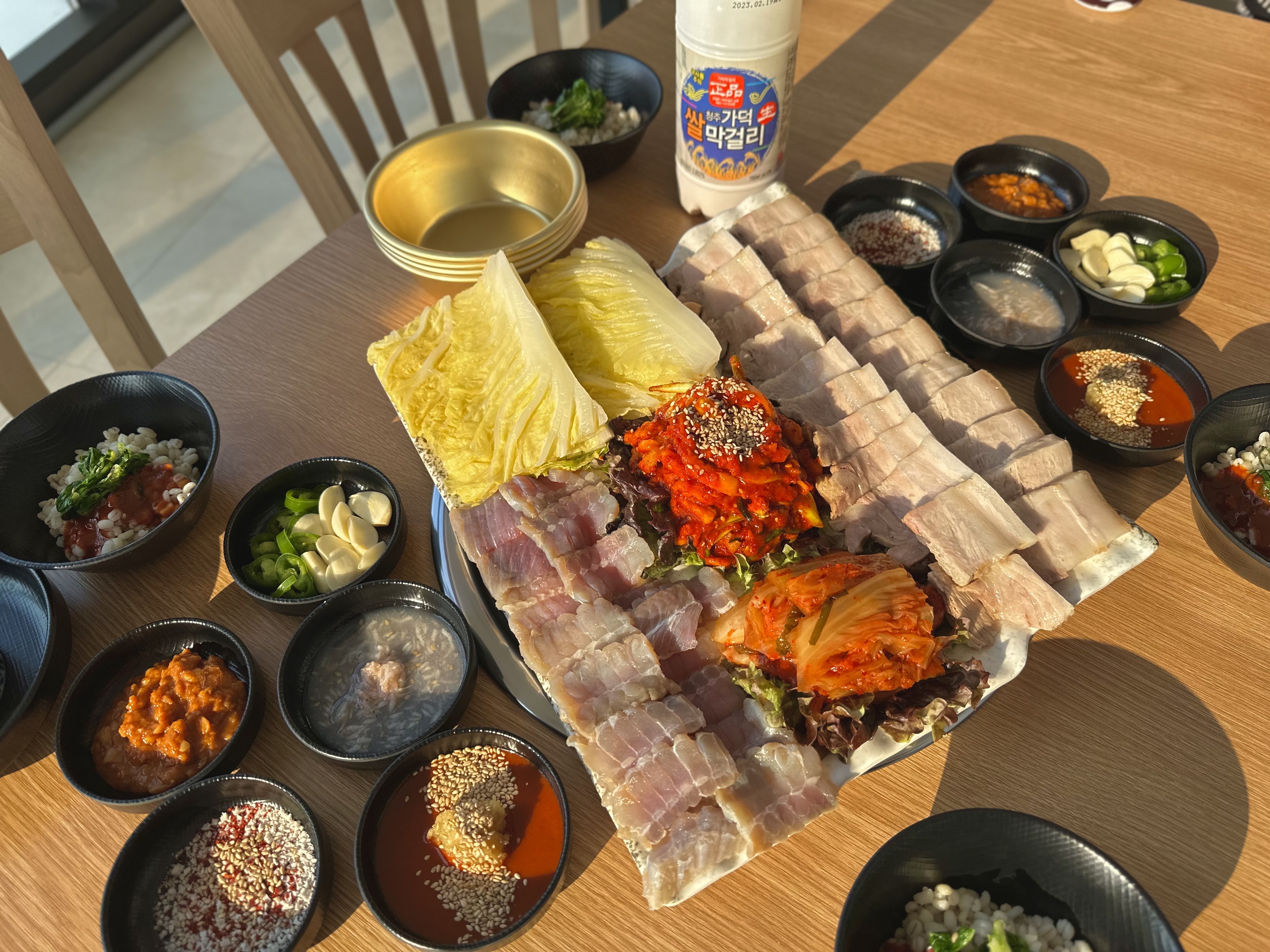 죽림홍두깨 시내점심본점