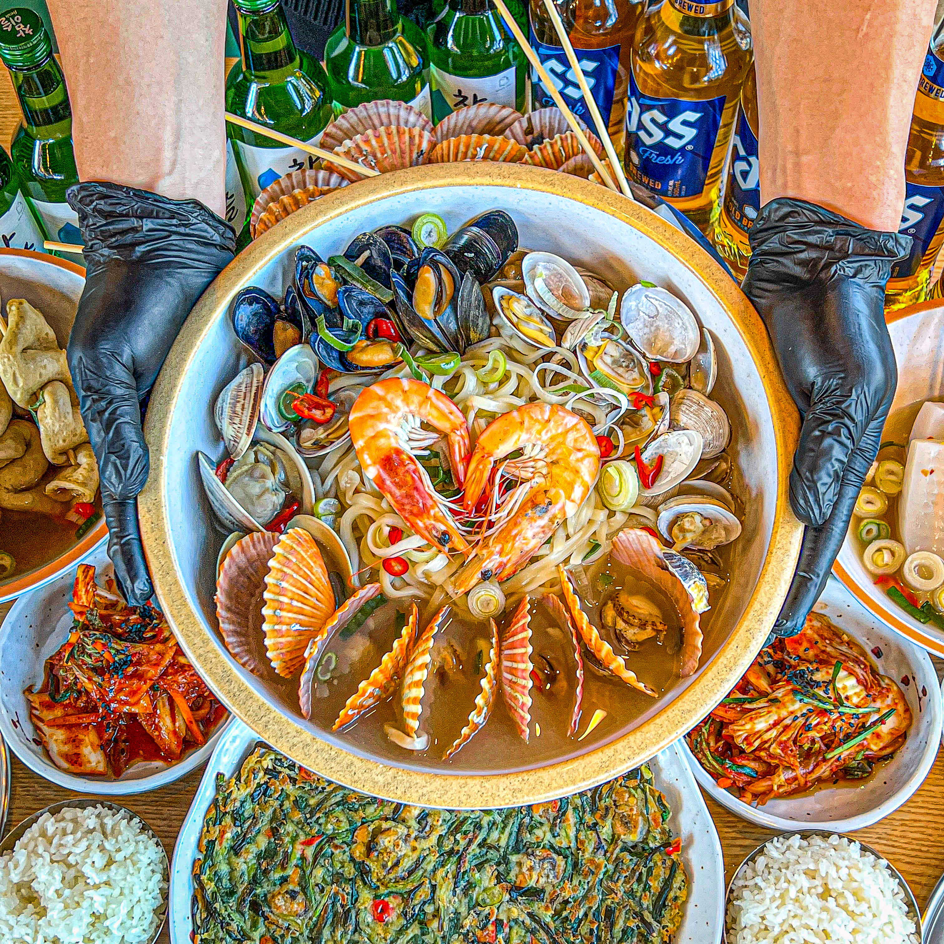 용궁해물칼국수 기장 오시리아점