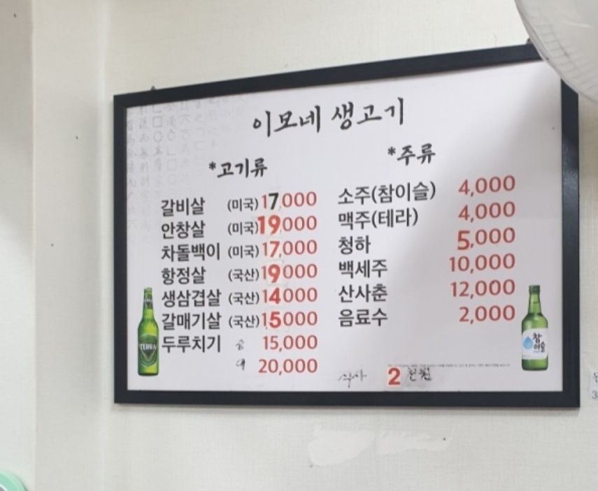 이모네생고기