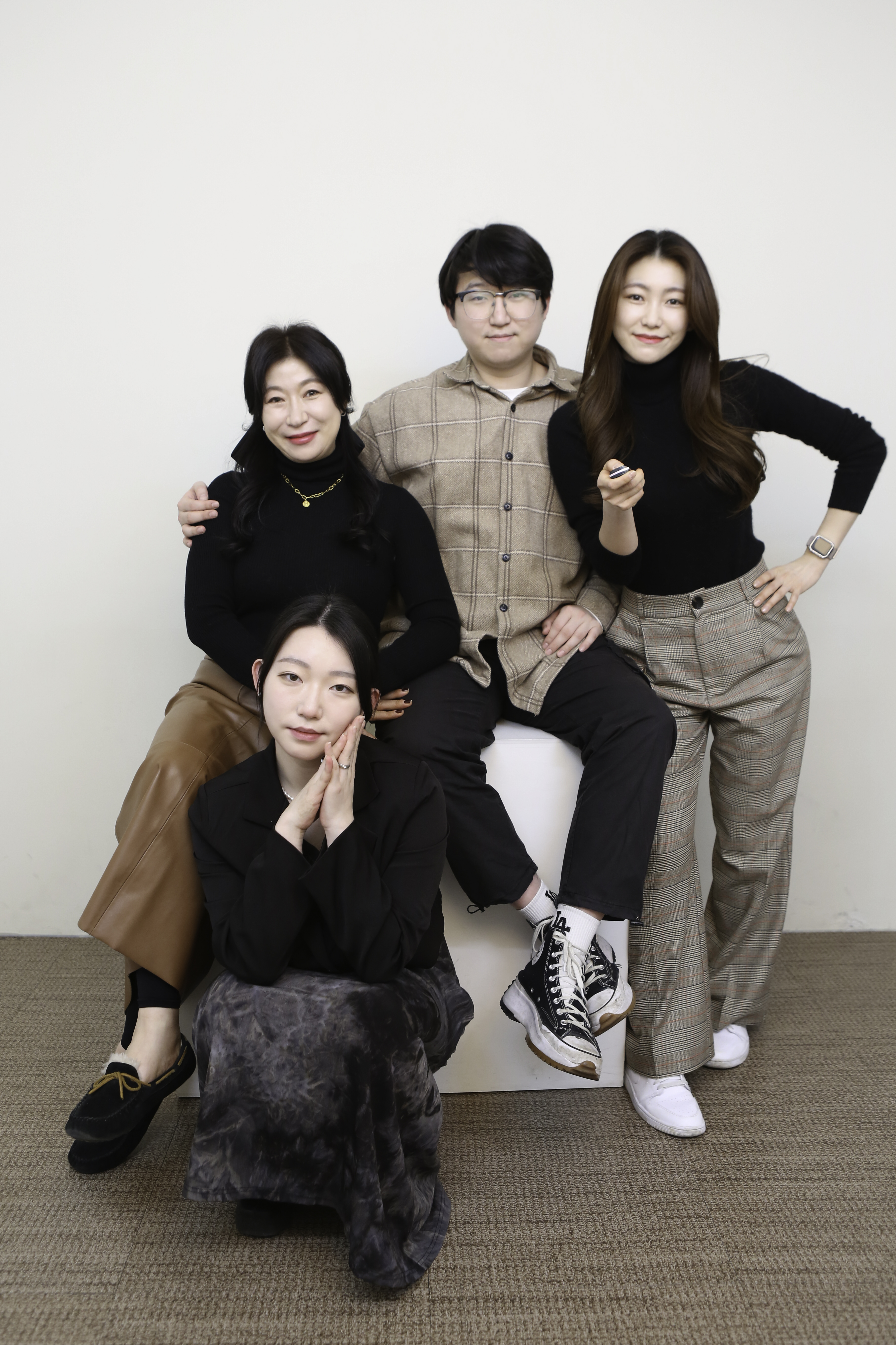 건대 놀거리 셀프사진관 데이트코스 흑백공간