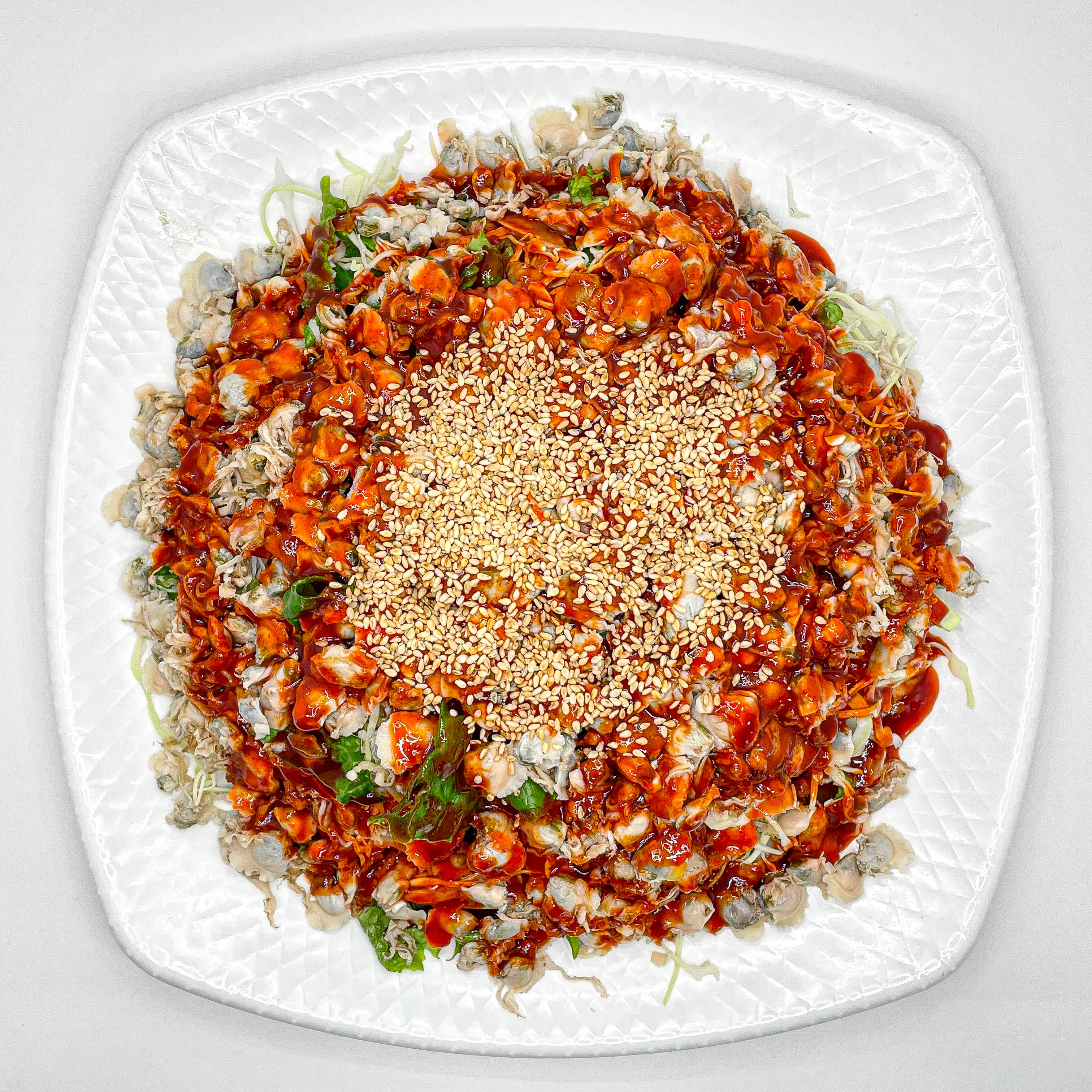 Seasoned freshwater-clam salad (small)
