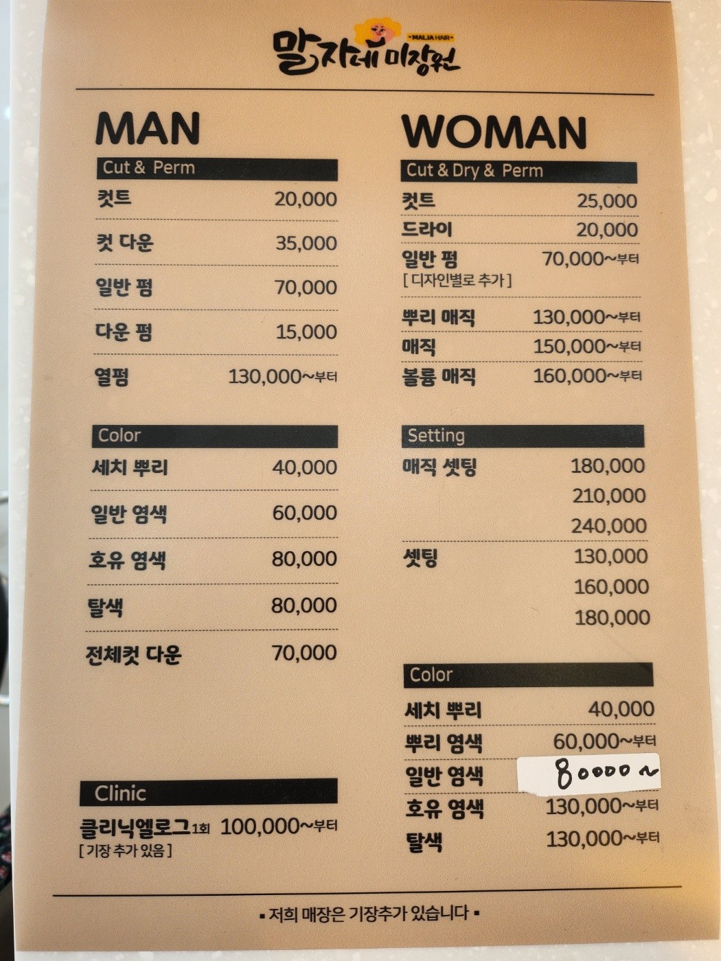 말자네미장원