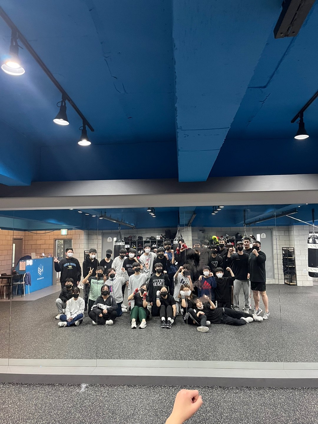 경상남도 창원시 마산합포구 복싱체육관 히트복싱짐 내부 모습 5
