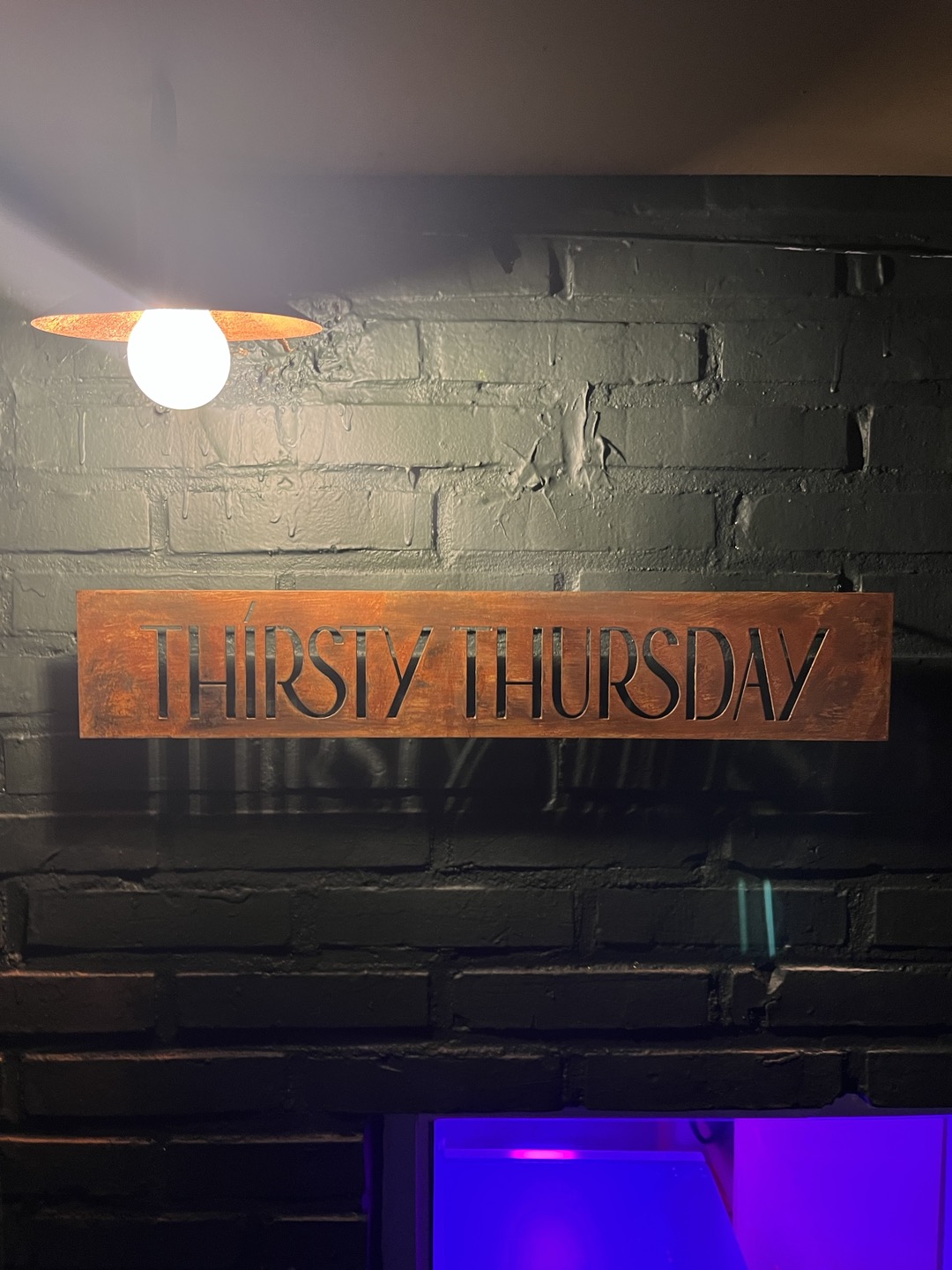 Thirsty Thursday