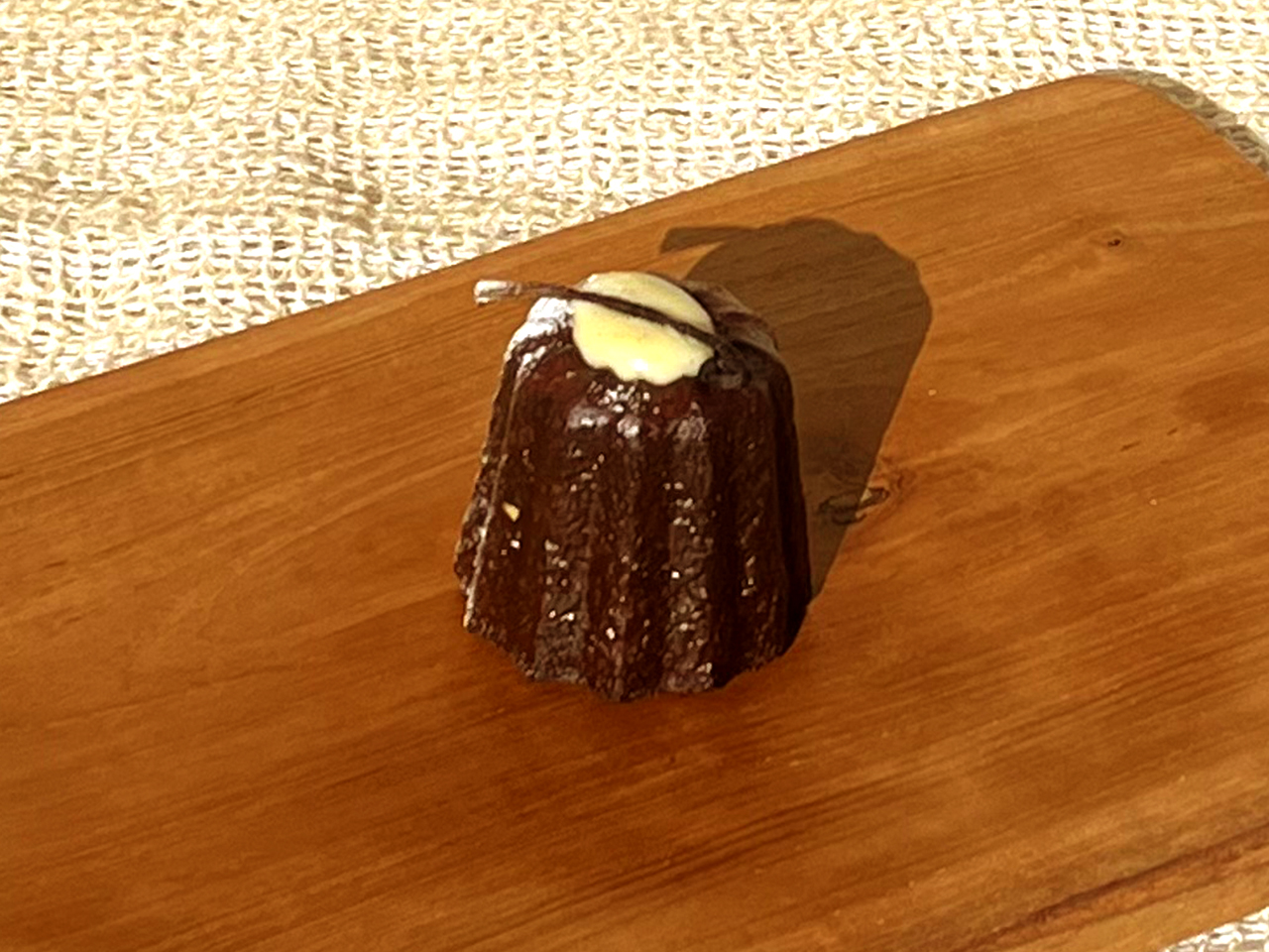 Vanilla Ganache Canelé