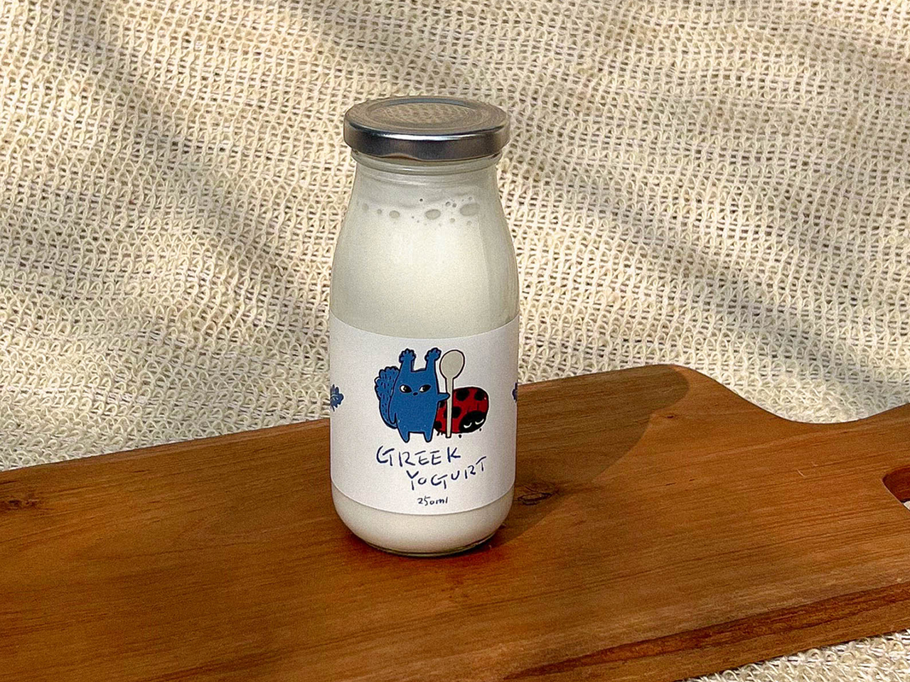Plain Yogurt (Bottle) 250